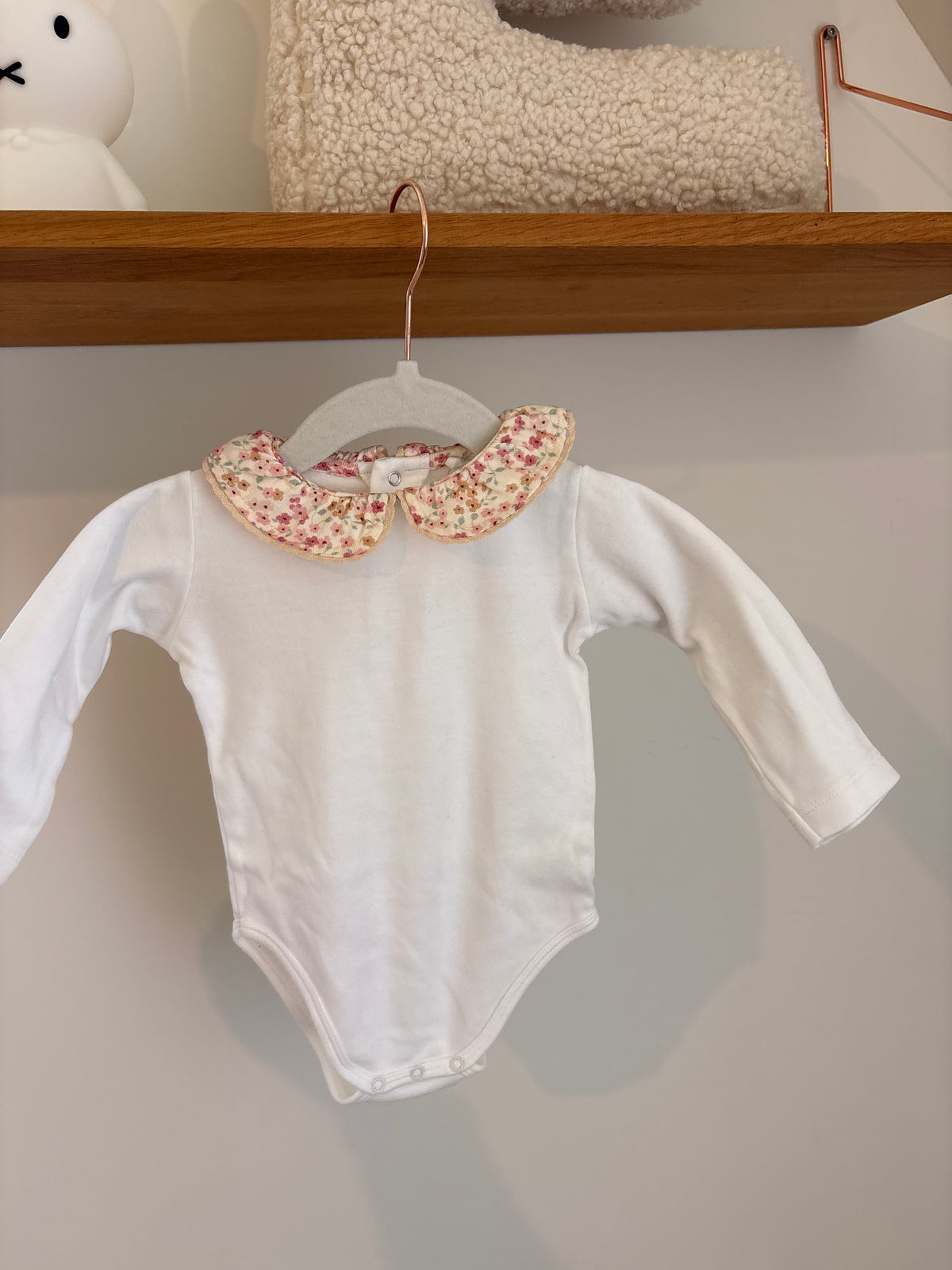 Laranjinha - blousebody met kraagje - 6M