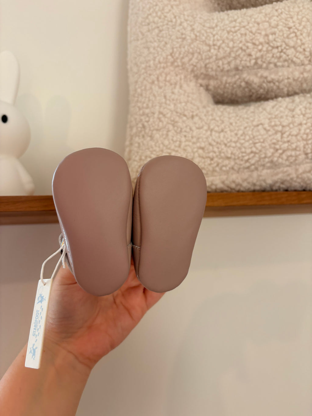 Stabifoot - Rosa Palo laqué babyschoentjes oudroze - 16 (nieuw)