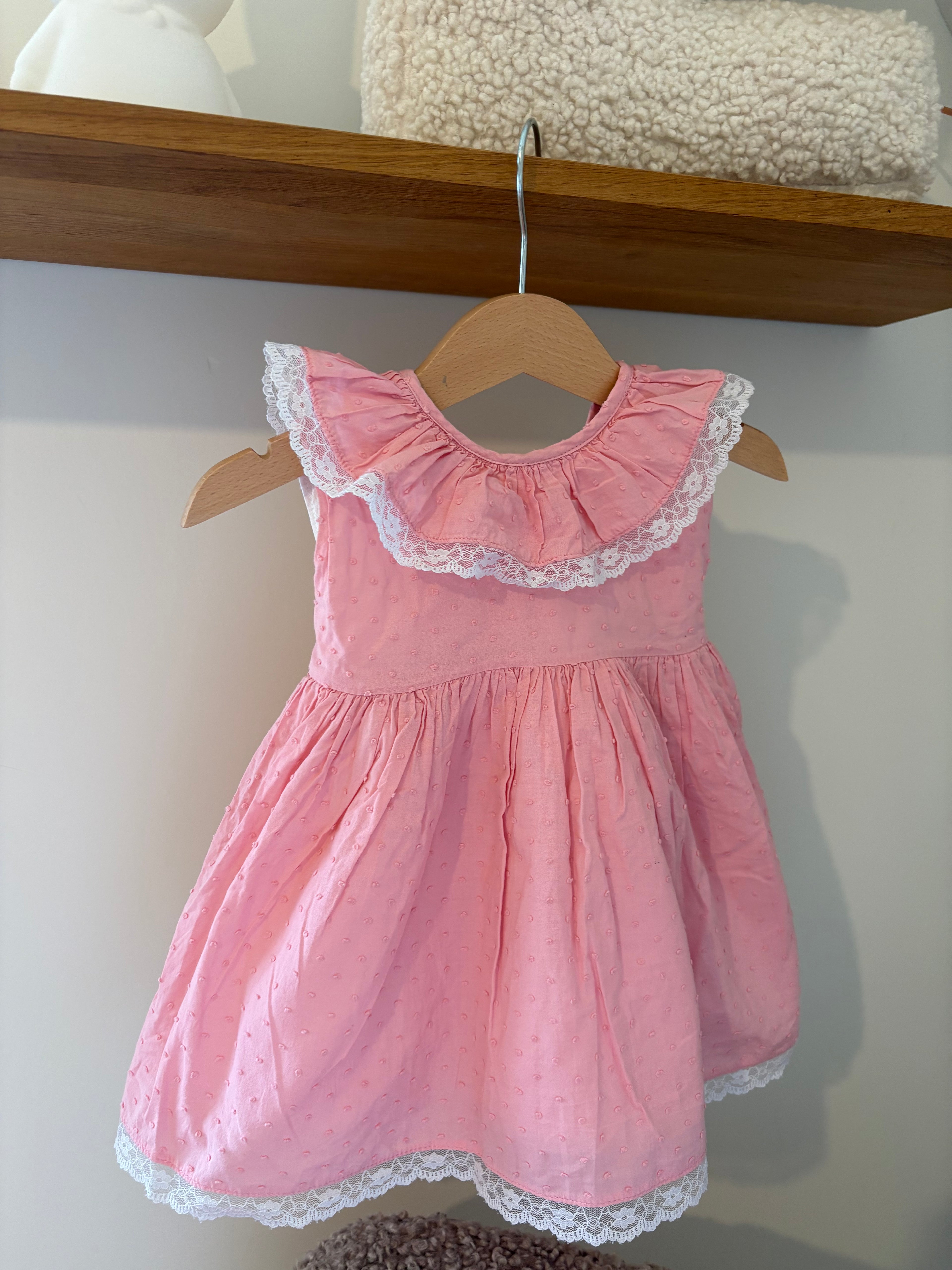 Cordel - roze jurkje - 12M