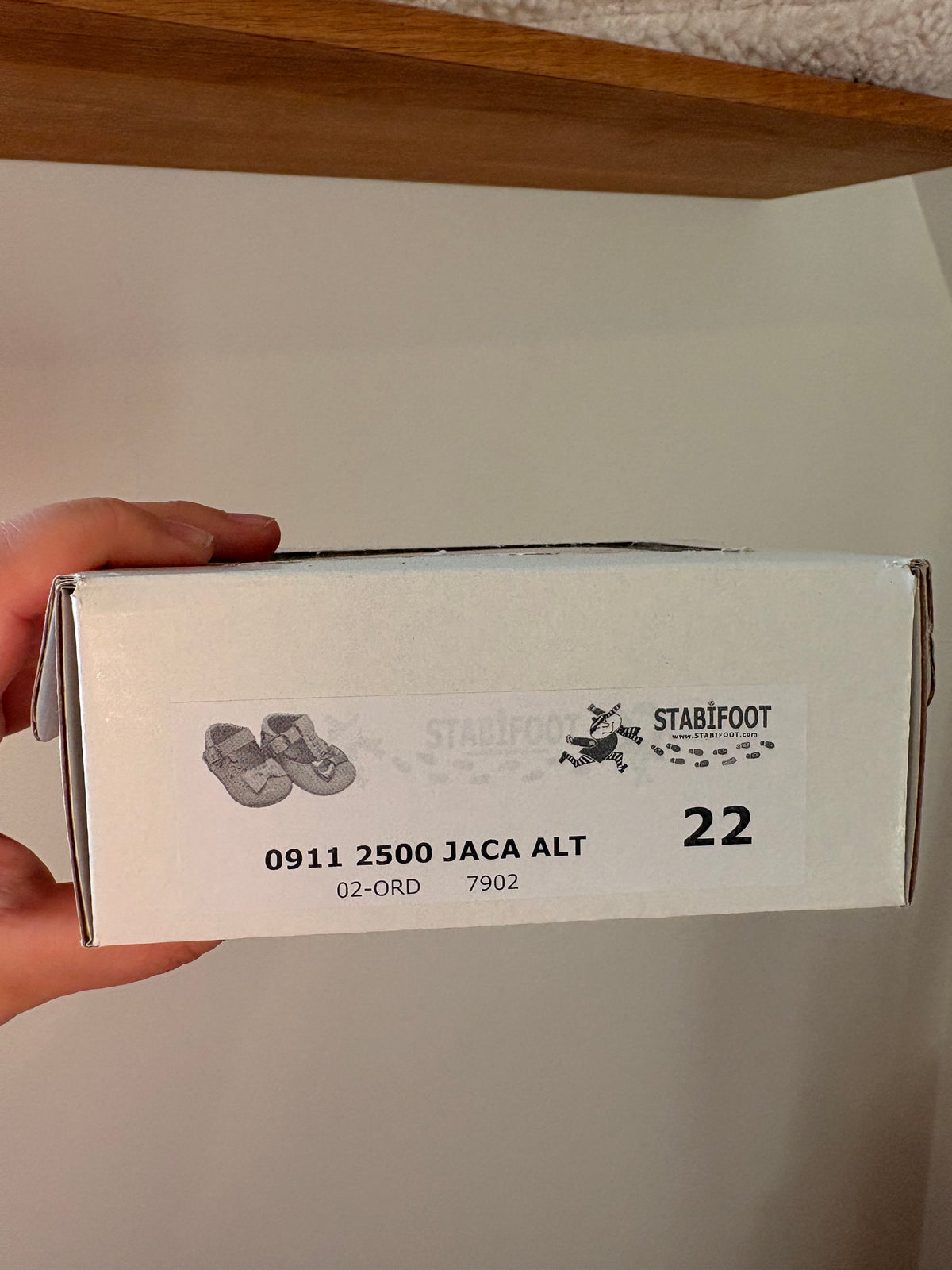 Stabifoot - Champagne ballerina babyschoentjes - 22 (nieuw)
