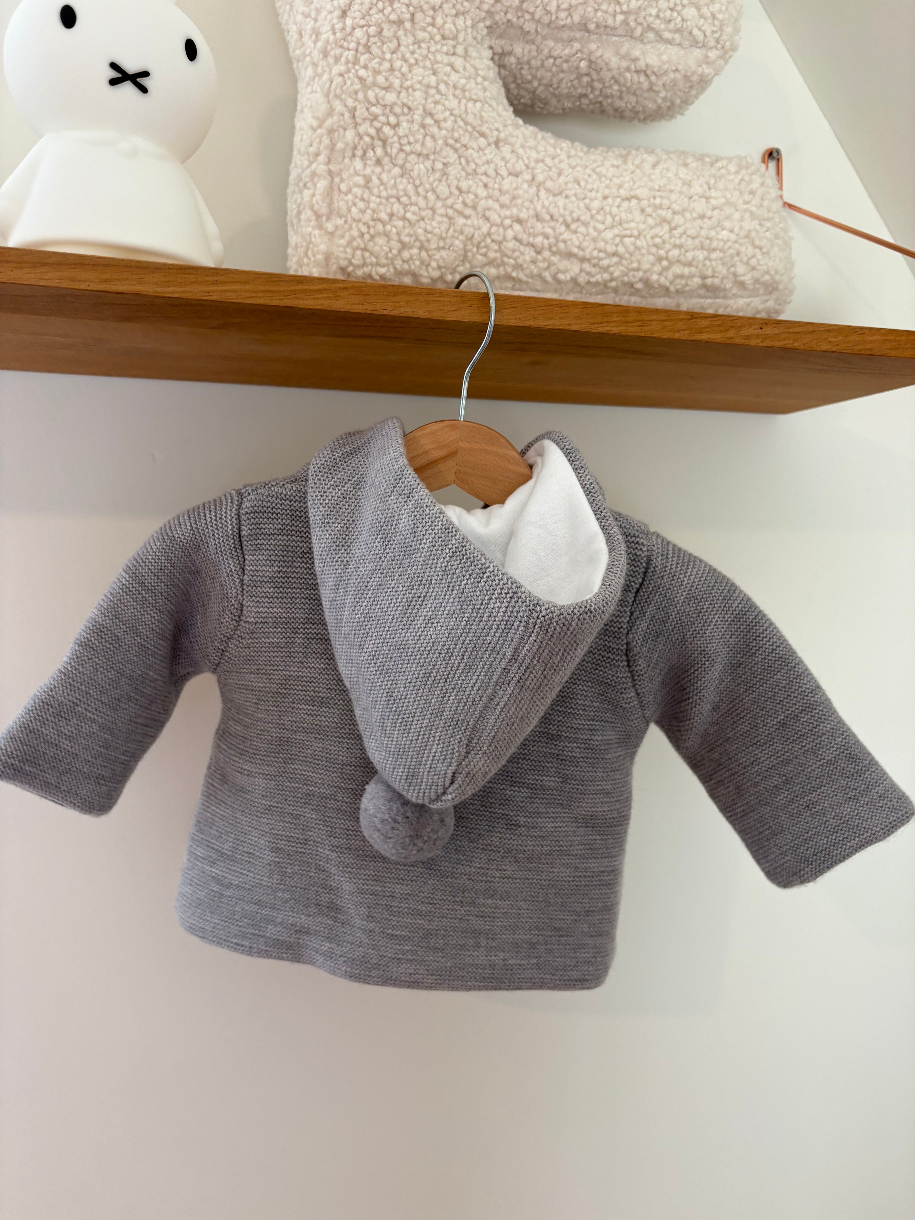 Jacadi - manteltje in merino wool - 3M