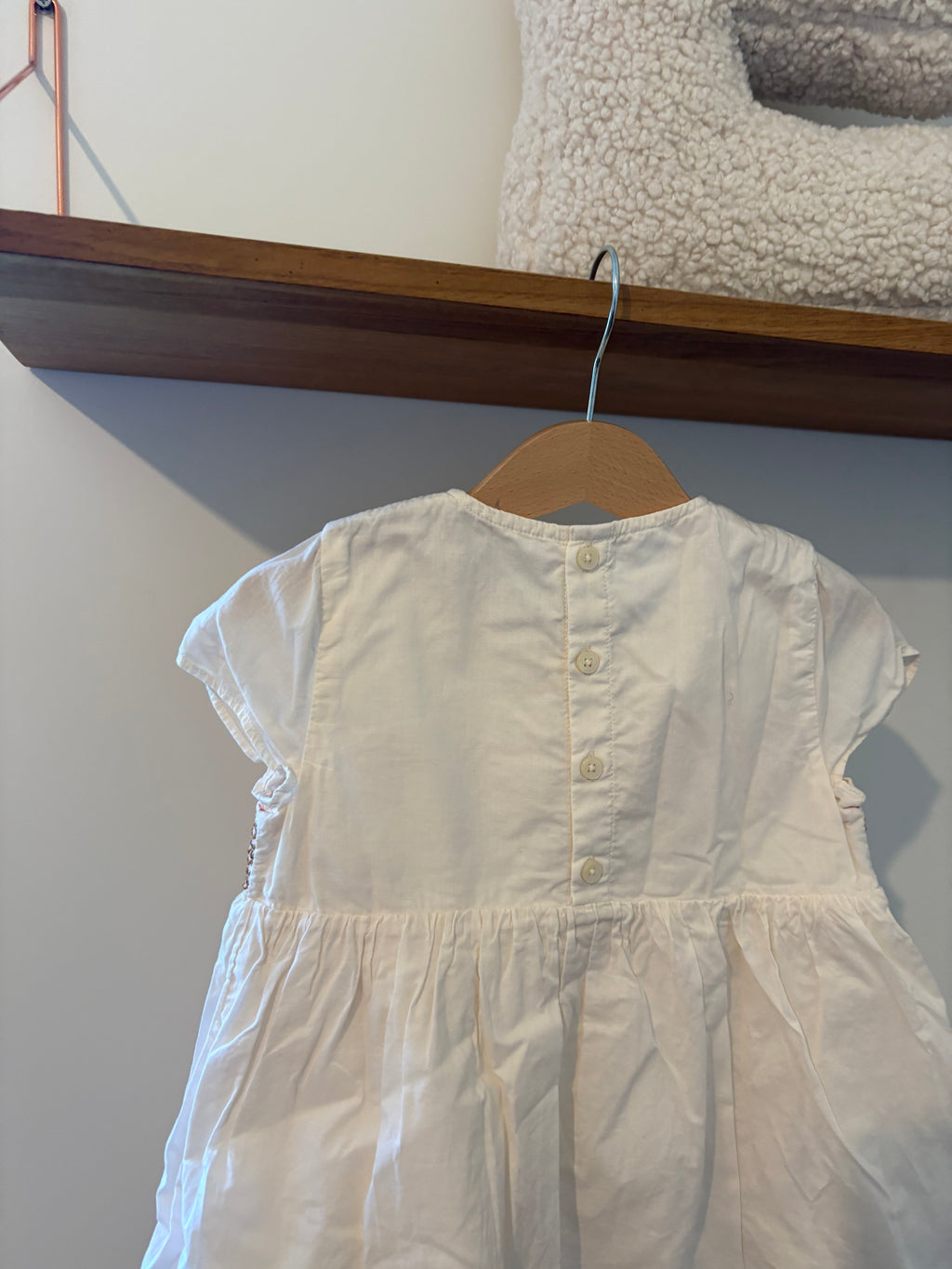 Petit Bateau kleedje oranje details - 81