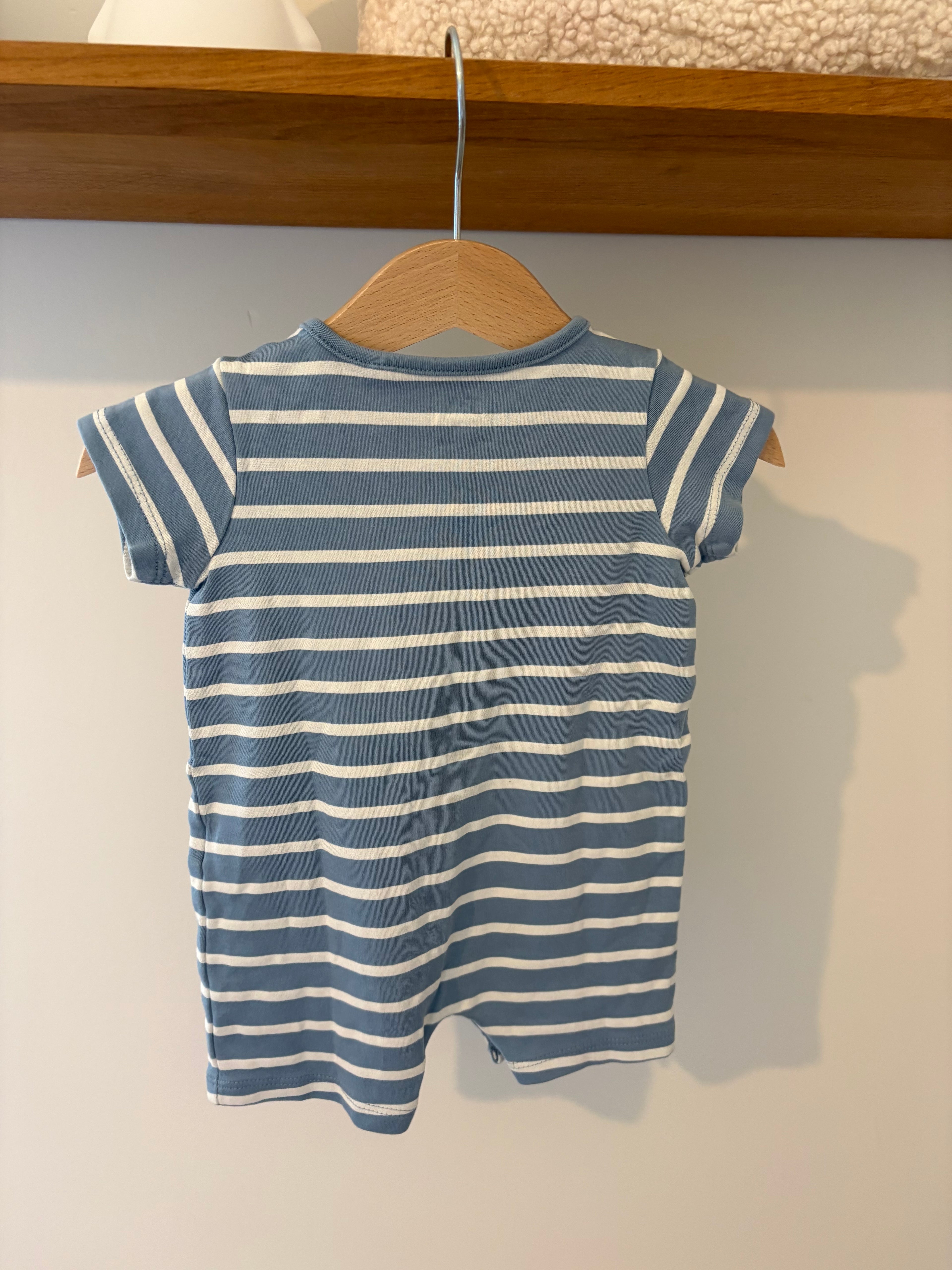 C&A - boxpakje streepjes - 68