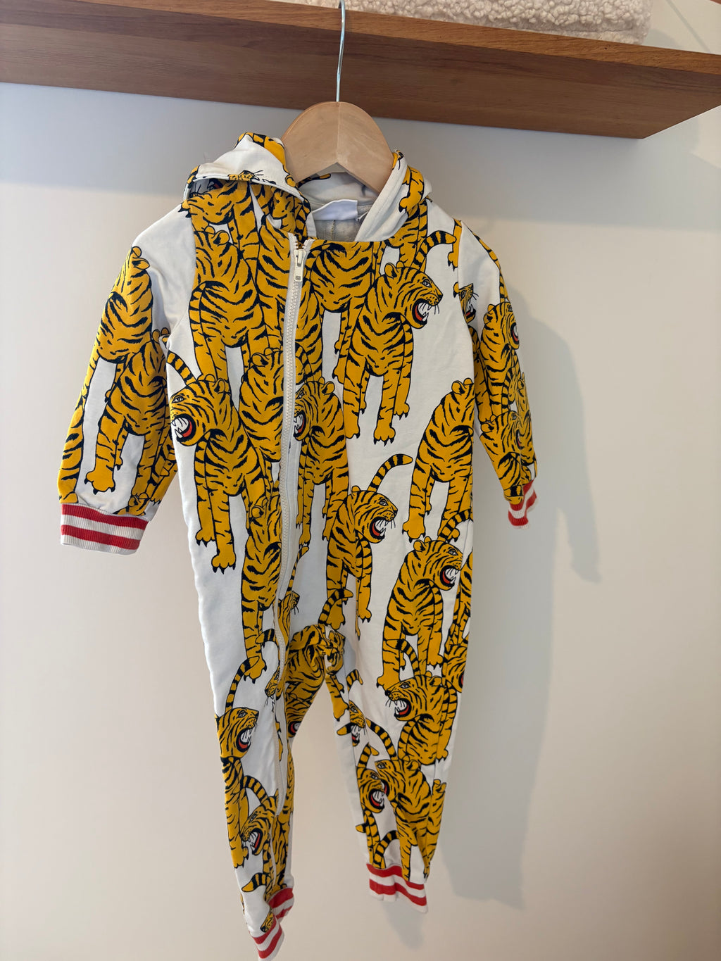 Mini Rodini - onesie luipaard - 80/86