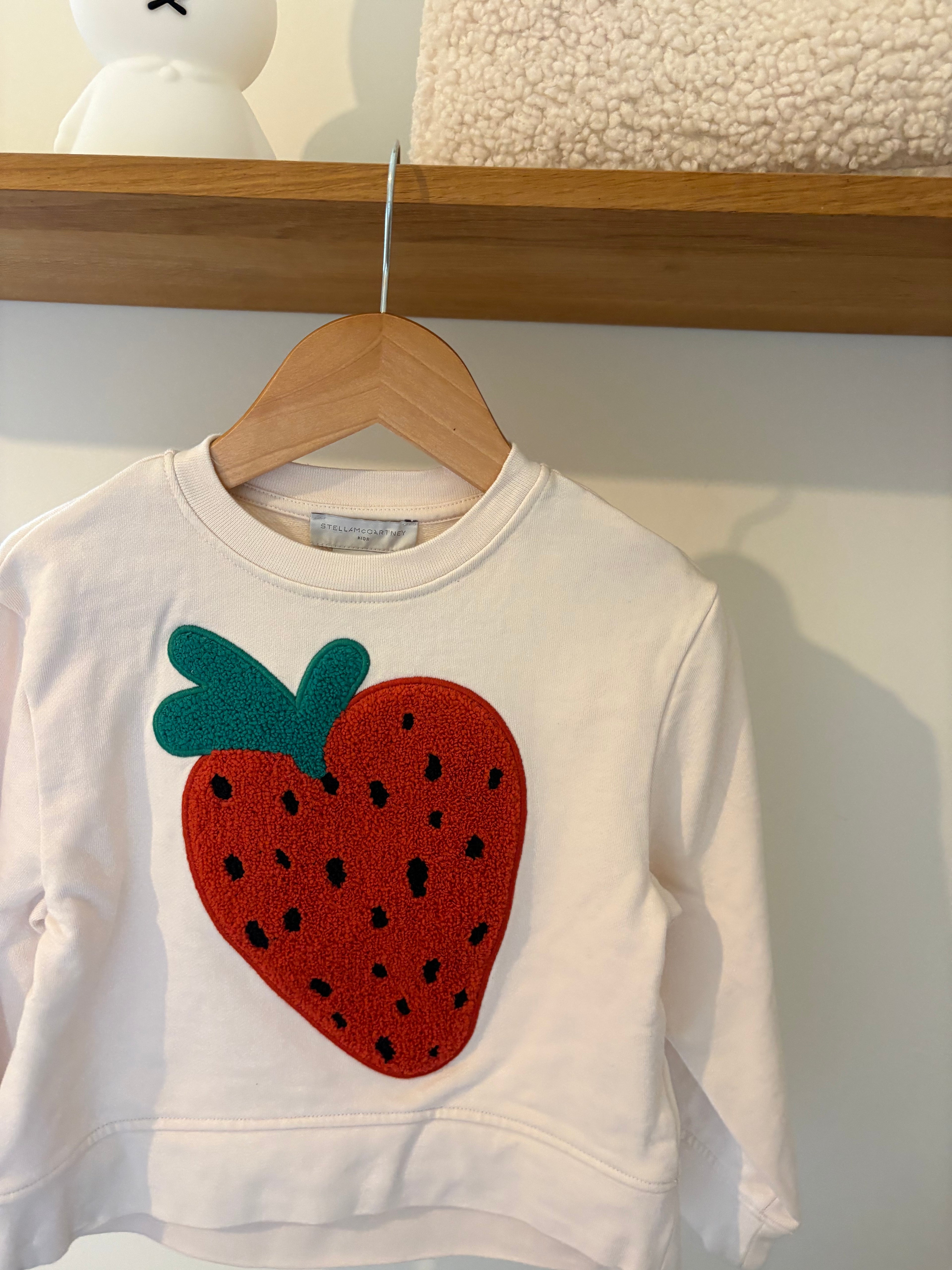 Stella Mcartney - trui aardbei - 5Y
