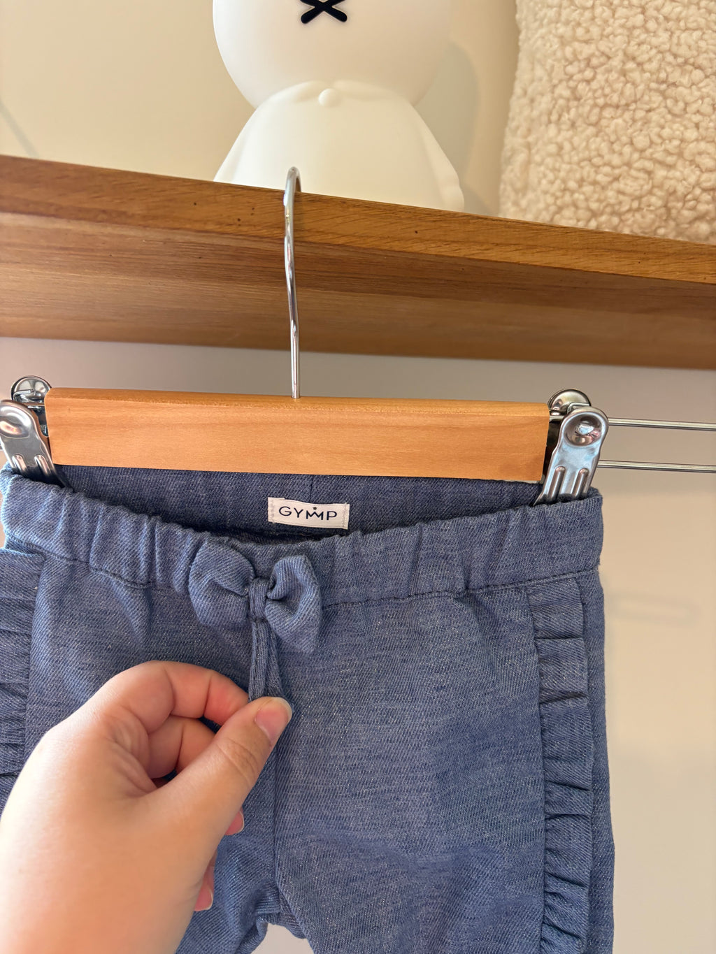 Gymp - blauw broekje - 3M
