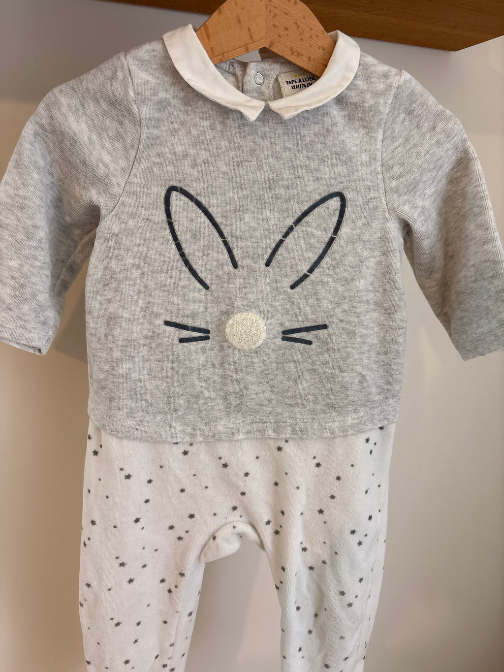 Tape à l'oeil - pyjama konijn - 12M