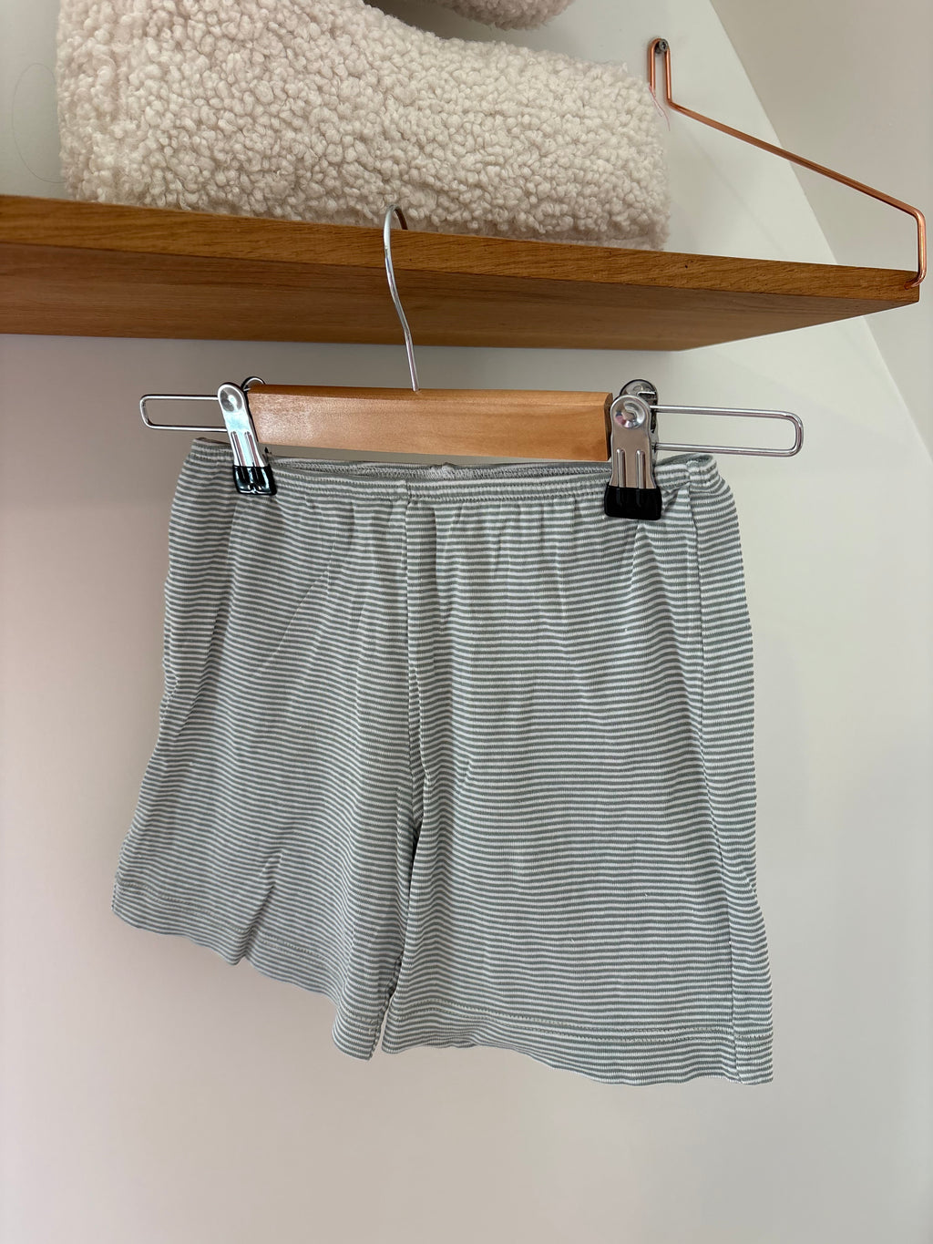 Petit Bateau -pyjama setje groene strepen - 108