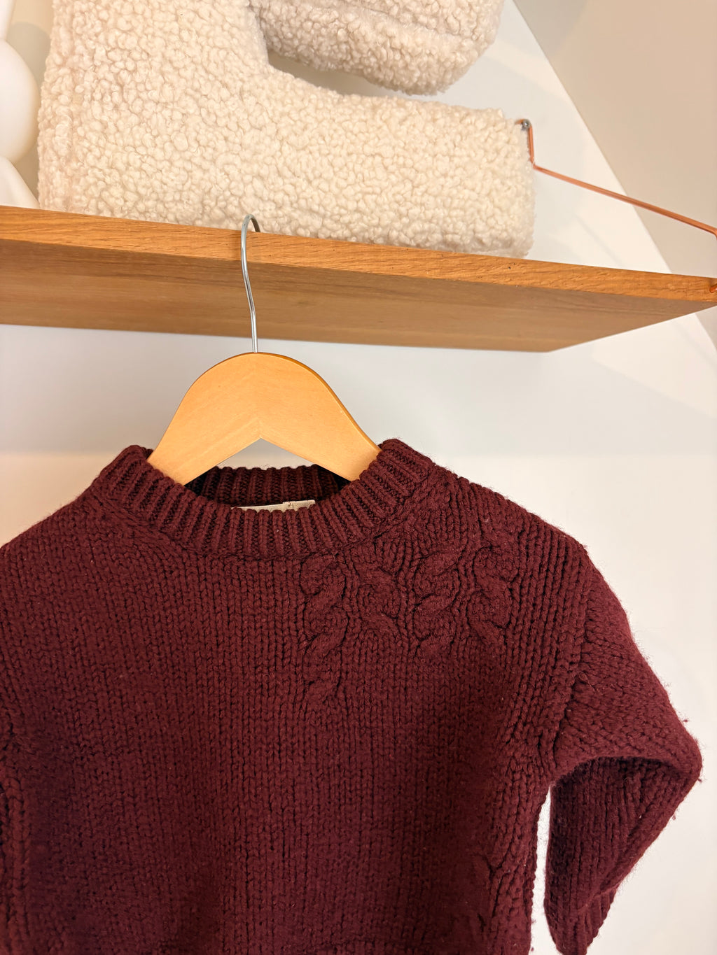 Bonnie & The Gang - rode knit trui - 86