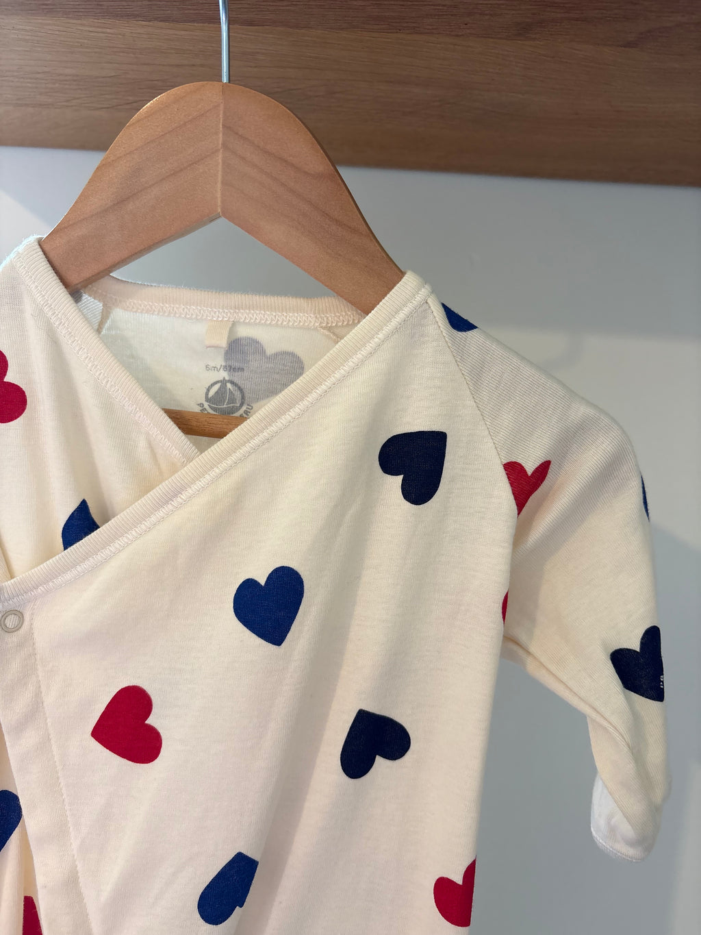 Petit Bateau - boxpakje hartjes - 6M