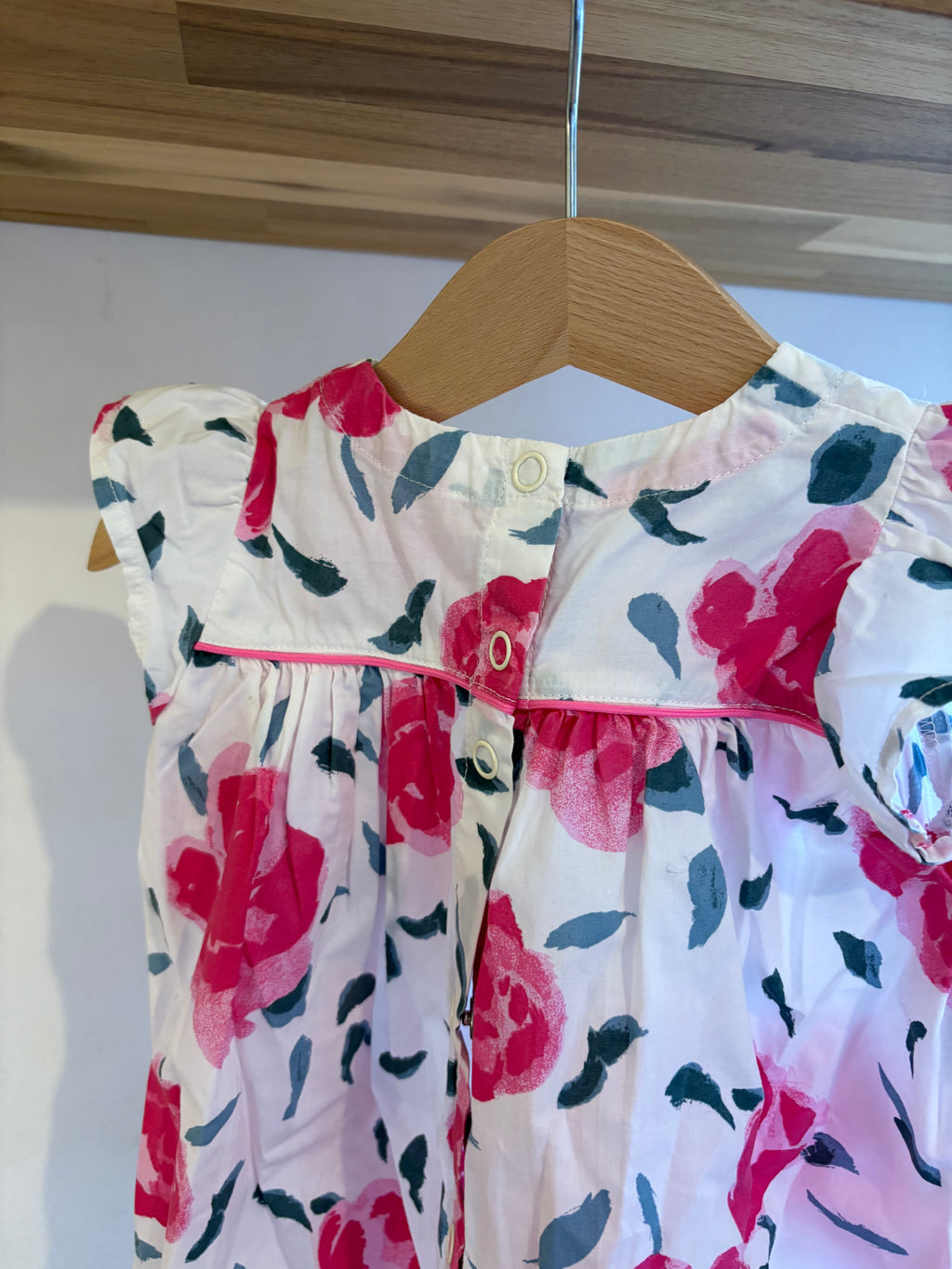 Petit Bateau - Jurkje bloemen - 68