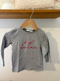 Blablabla - tshirt lange mouwen - 80