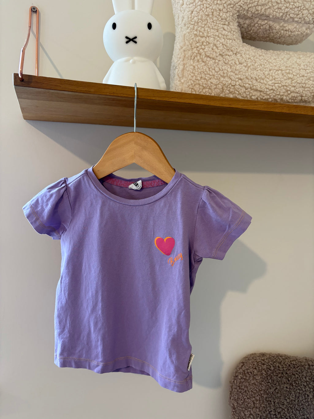 Bnosy - lila tshirt - 98