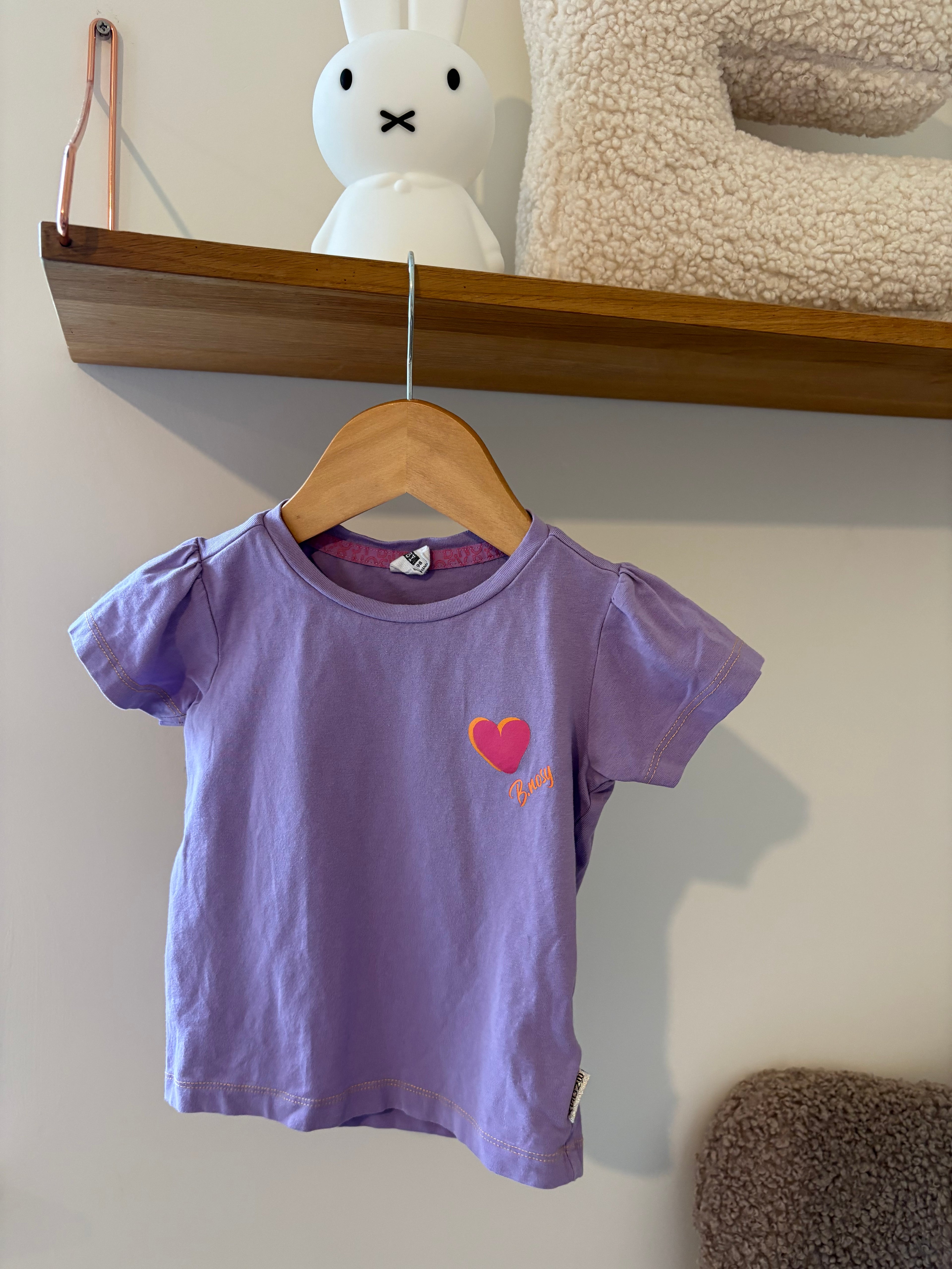 Bnosy - lila tshirt - 98