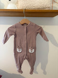 C&A - roze pyjama met diertjes - 62