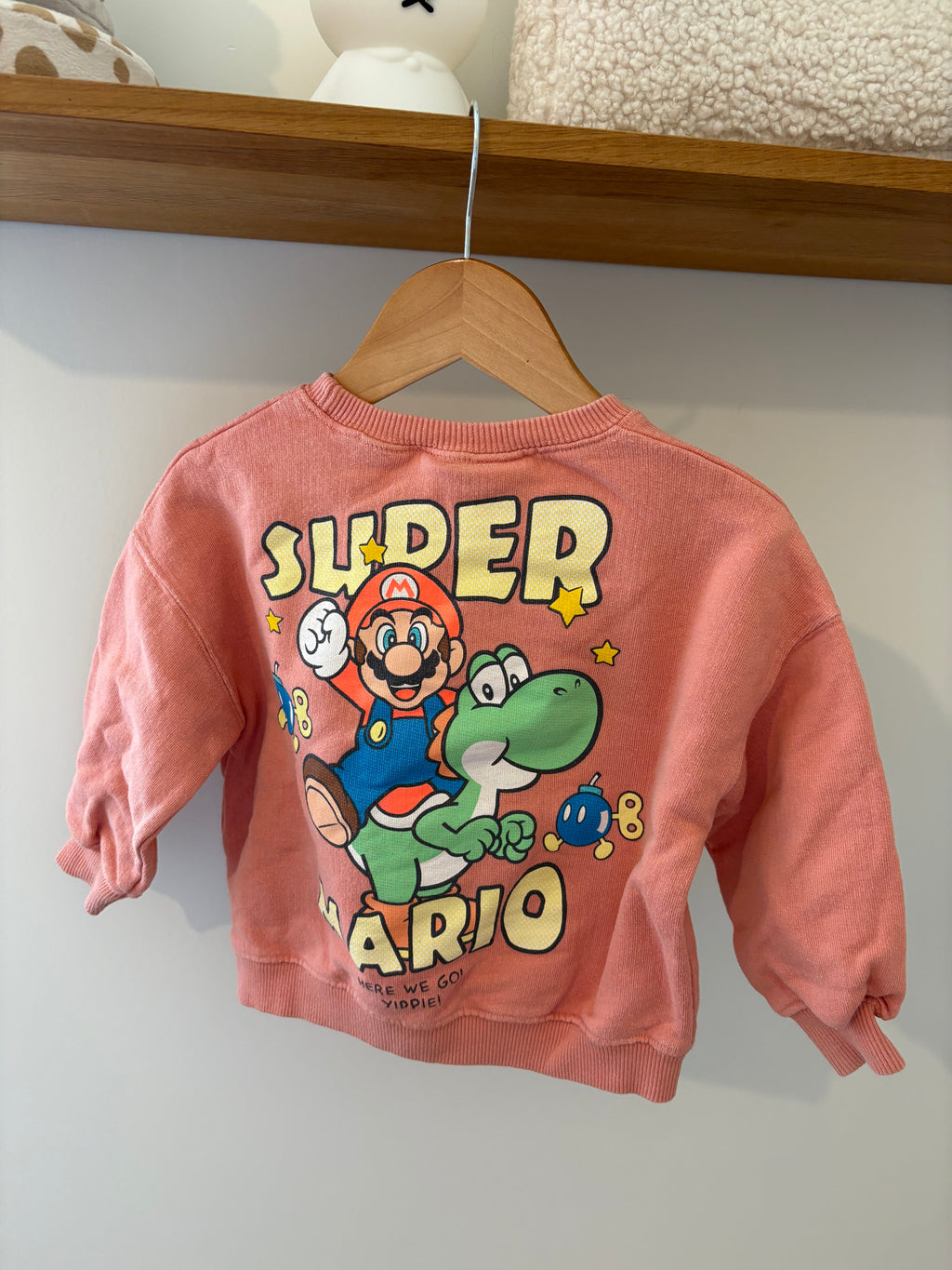 Zara - oversized sweater super mario - 86
