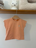 P'tit Filou - pasteloranje tshirt - 9M