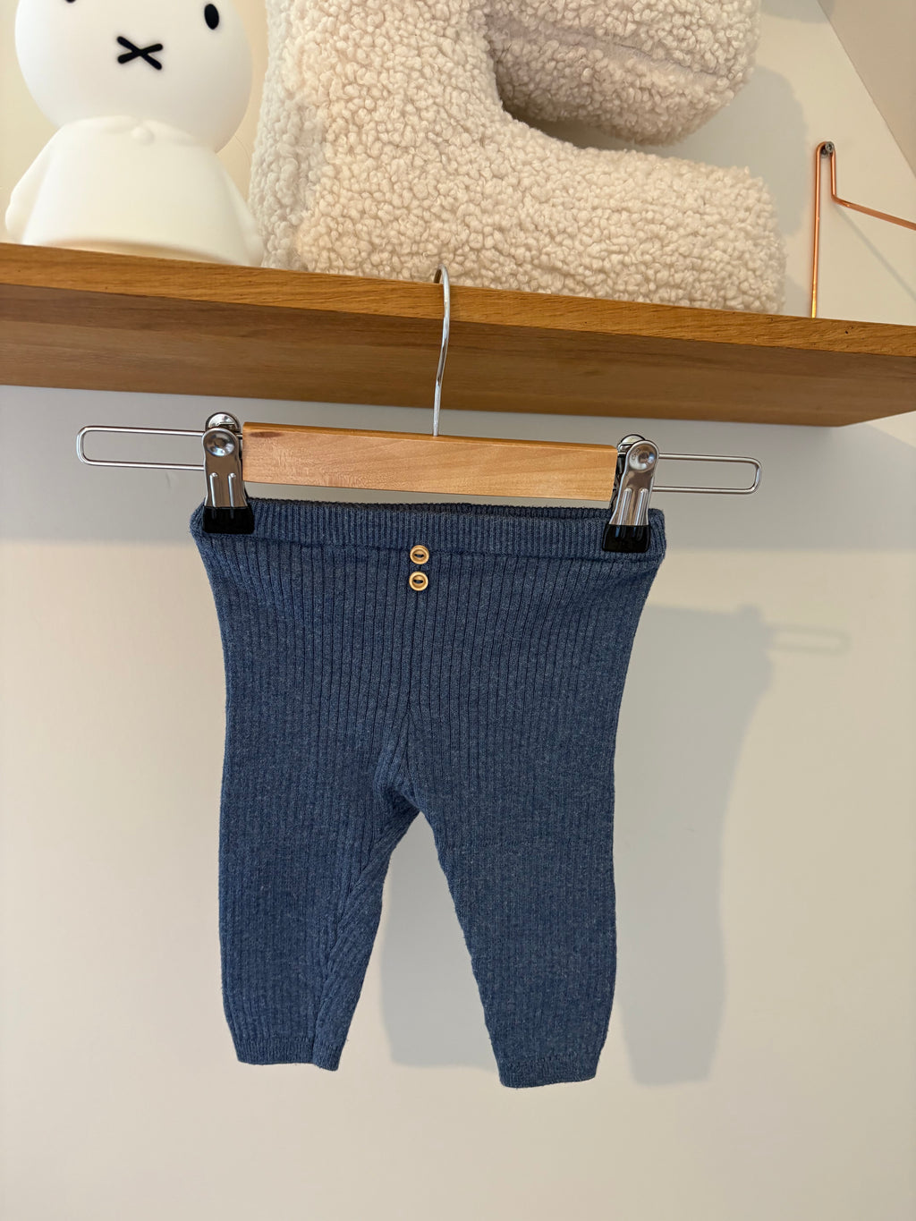 Zara - blauw broekje - 62