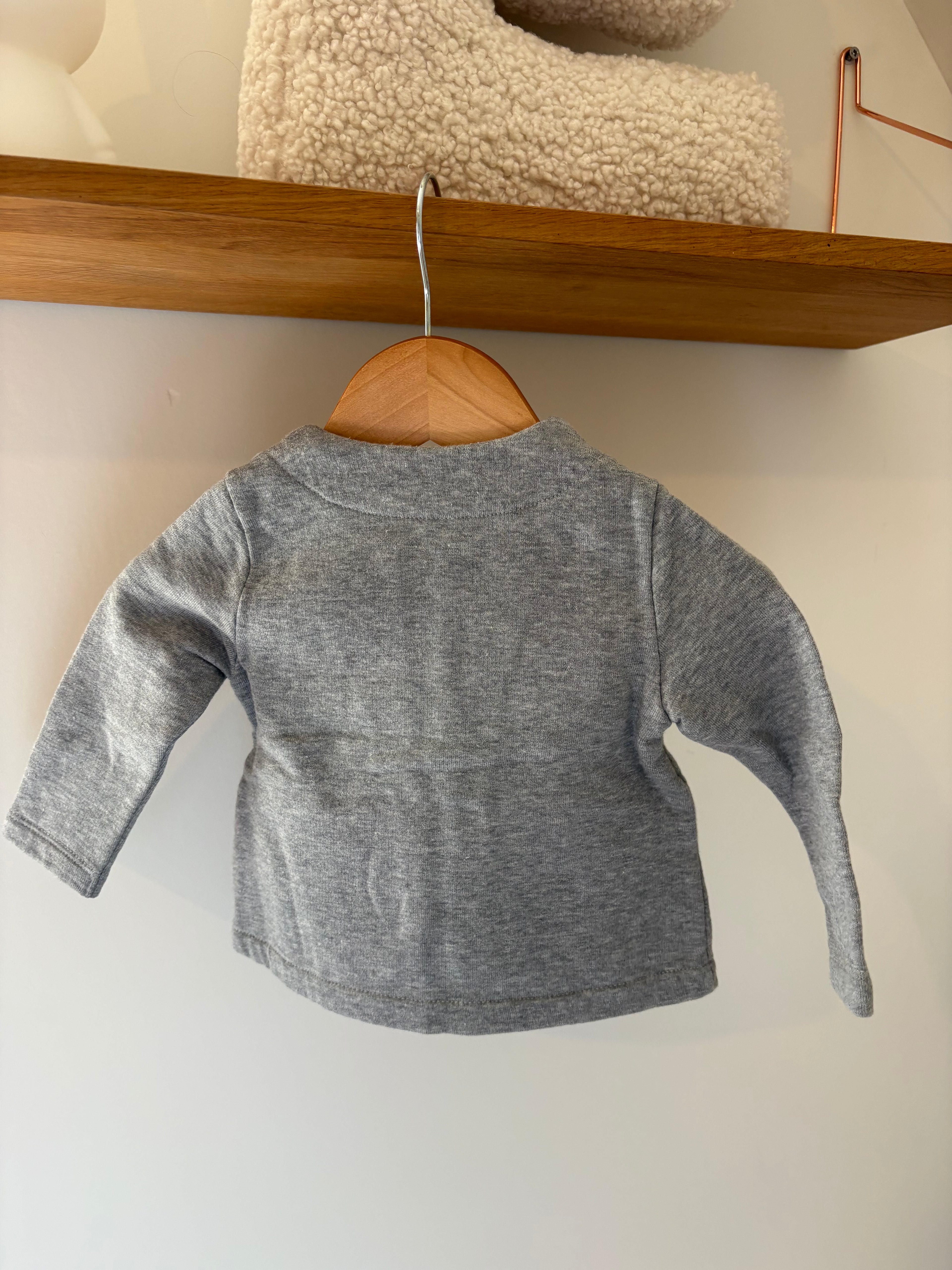 Il Gufo - vest met rits - 12M