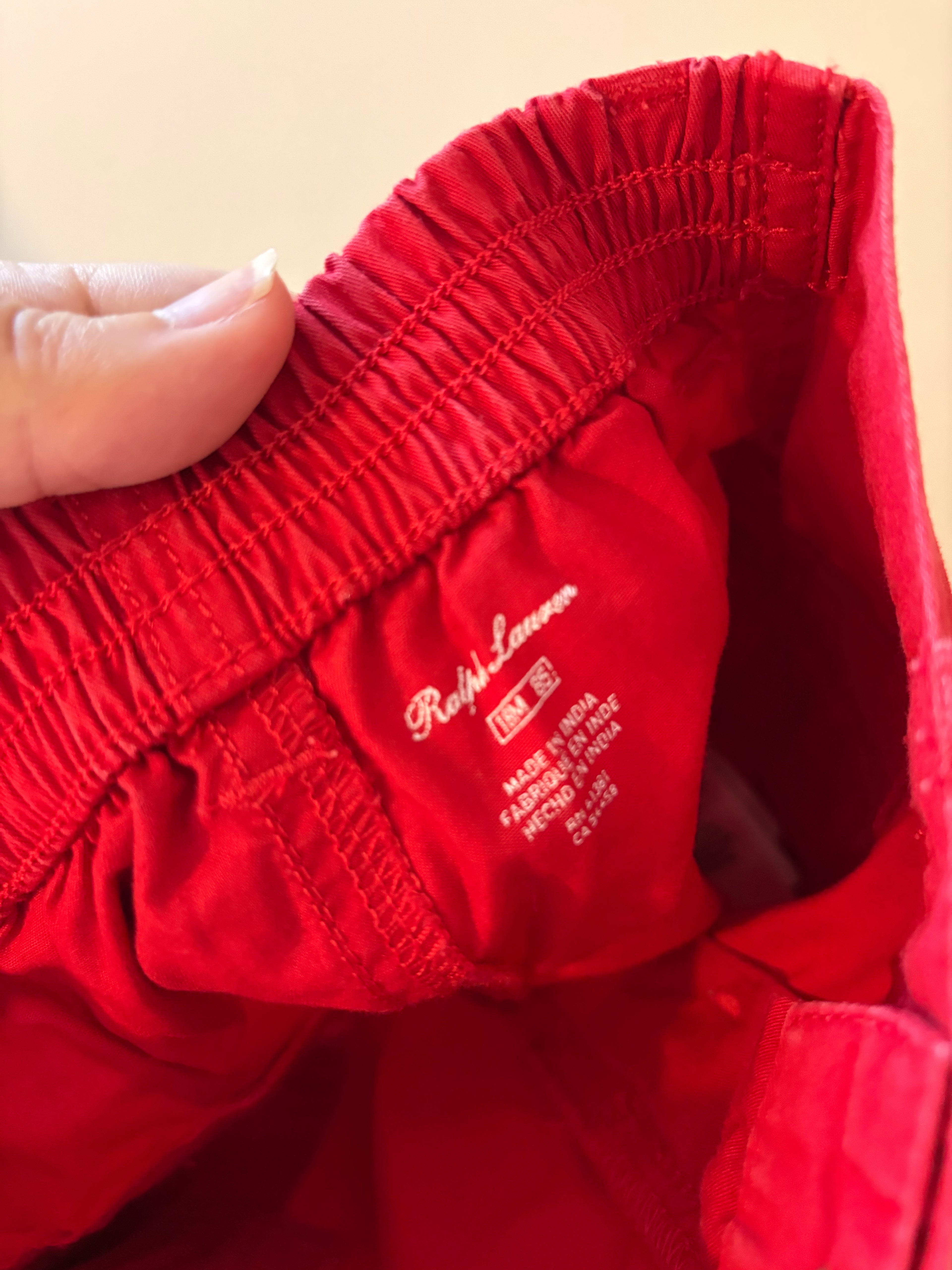 Ralph Lauren - rode short - 18M