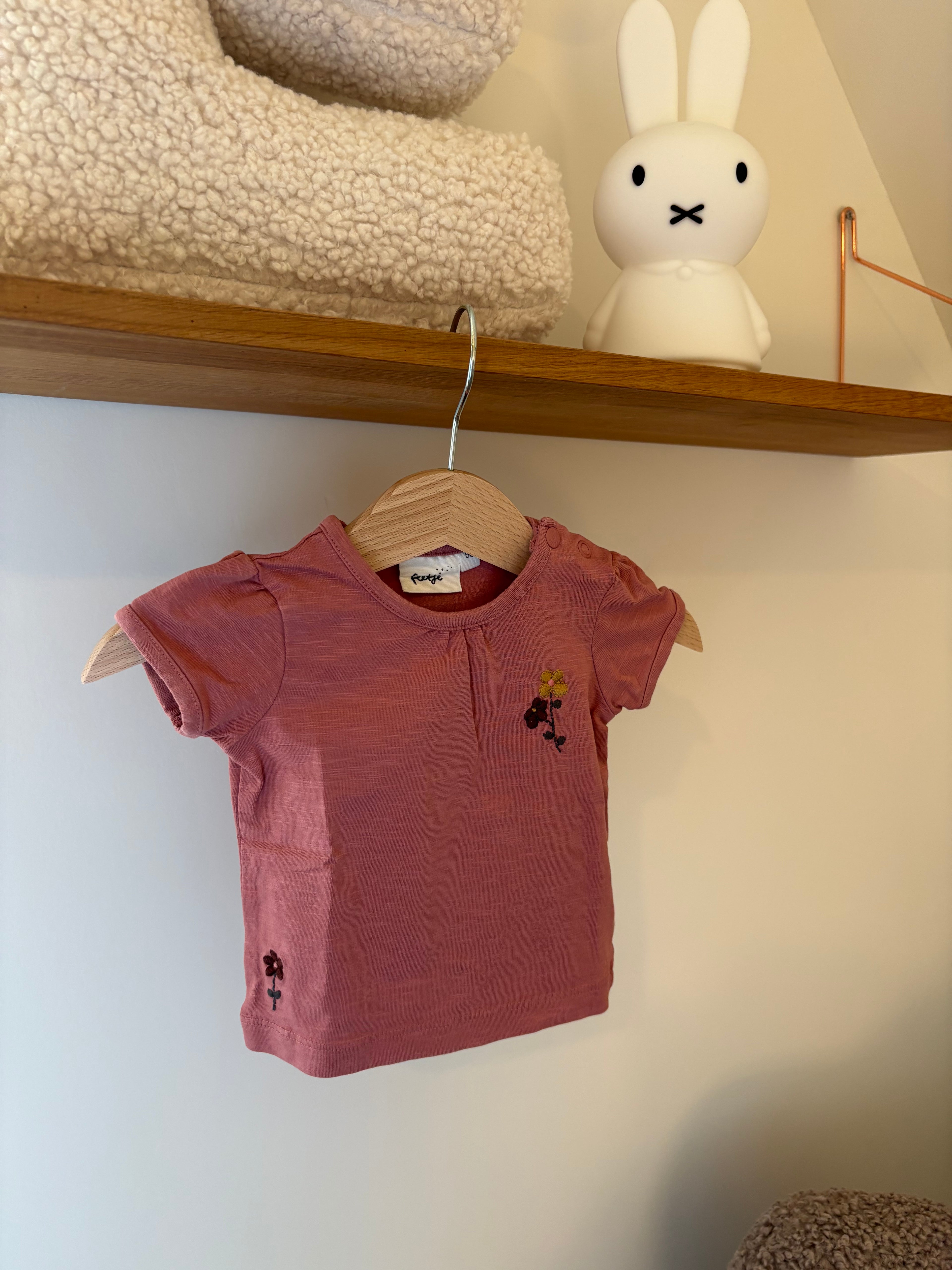Feetje - roze T-shirt - 56