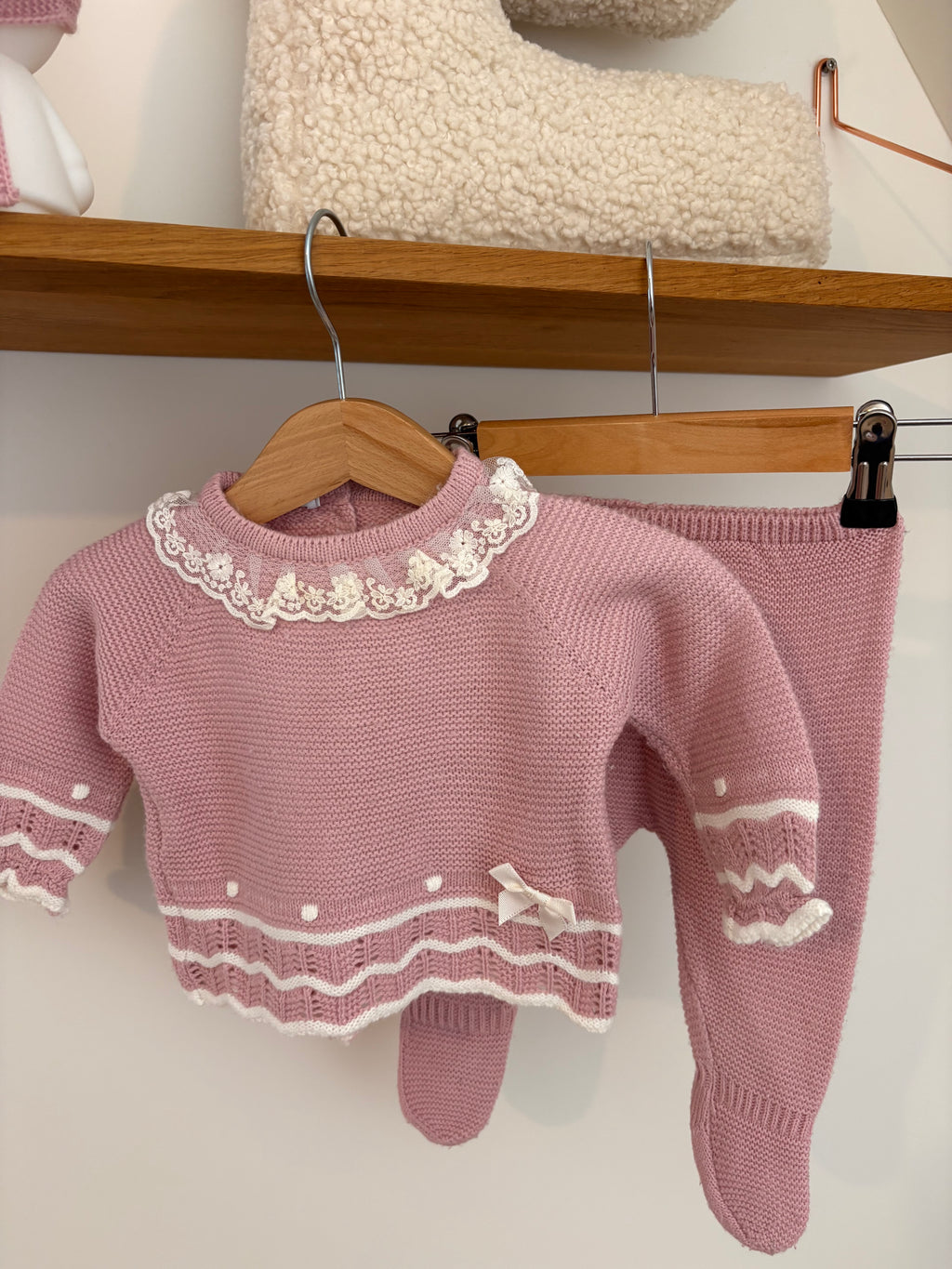 Juliana - roze setje met muts - 1M