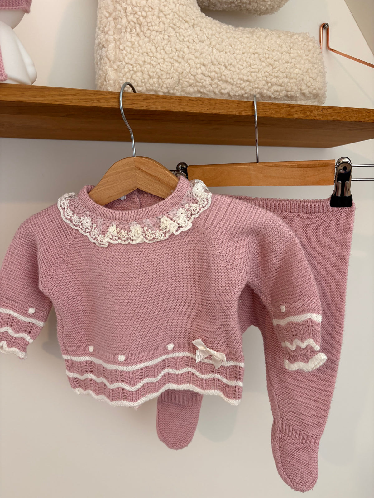 Juliana - roze setje met muts - 1M