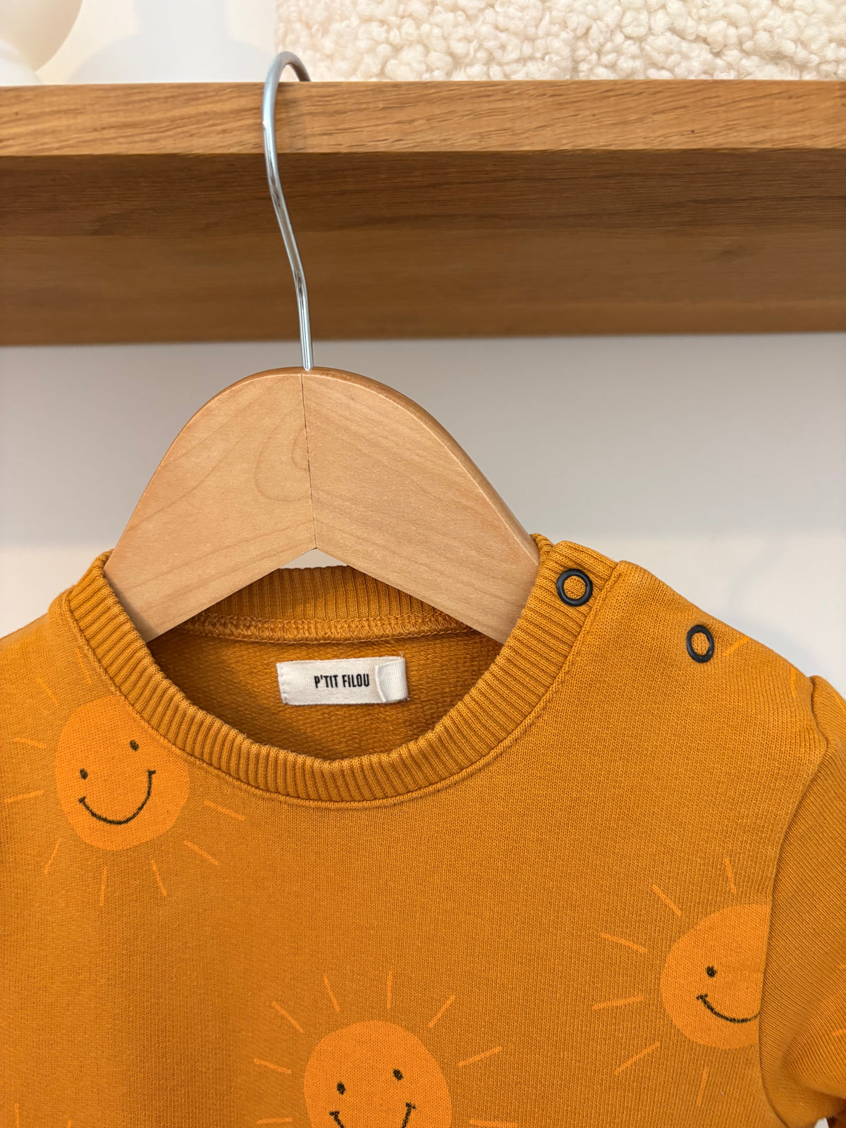 P'tit Filou - sweater zonnetje - 18M
