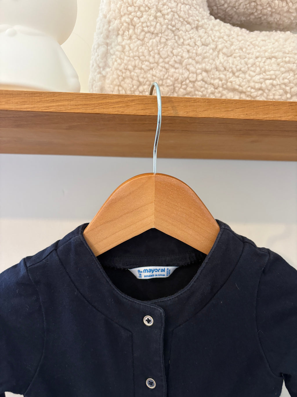Mayoral - kort blauw truitje - 9M