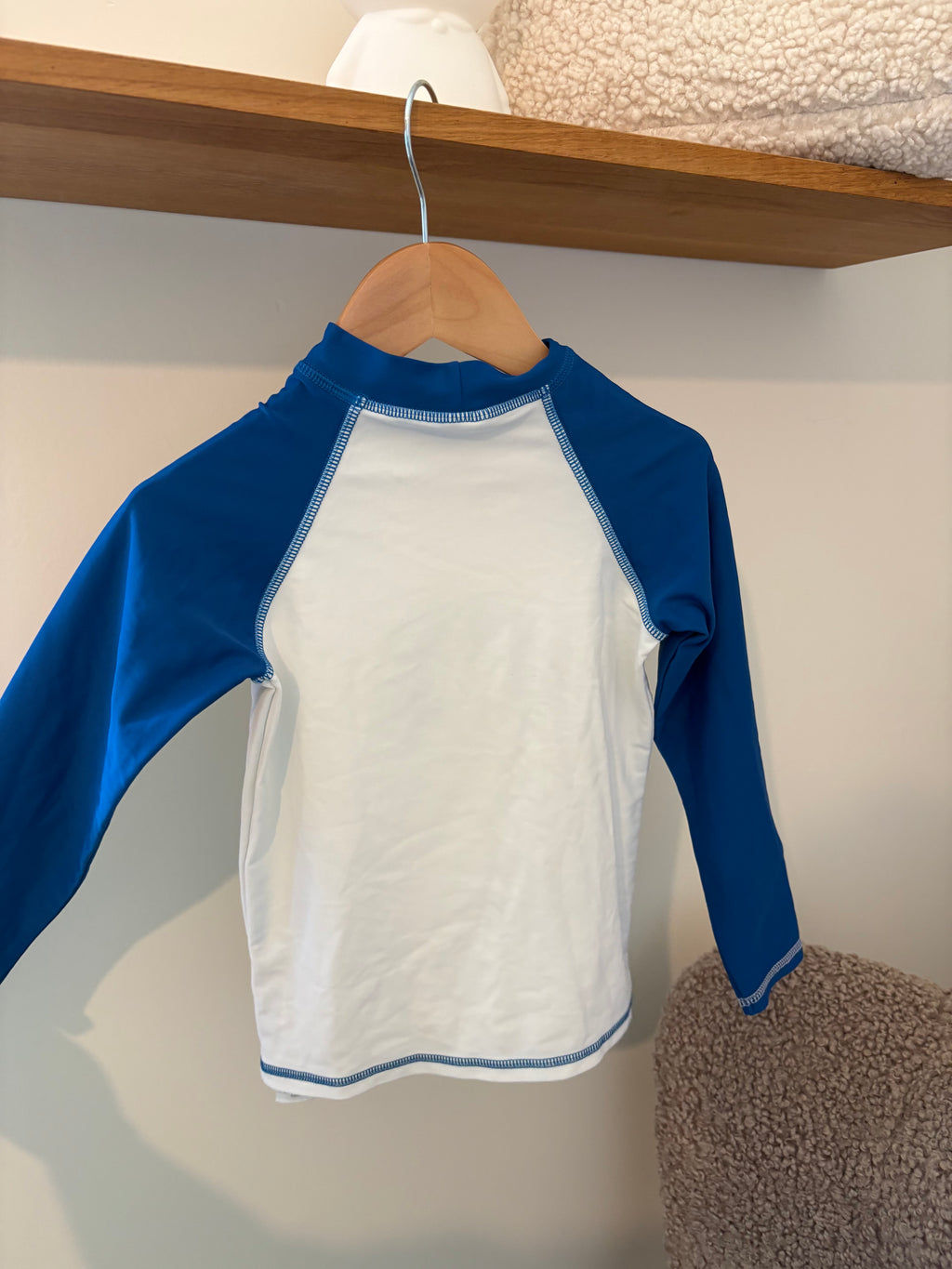 Petit Bateau - UV zwemtopje - 6Y (vlekje)