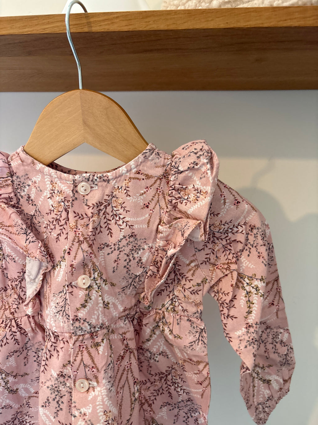 Lola Palacios - bloes met lange mouwen en bloemen - 3Y