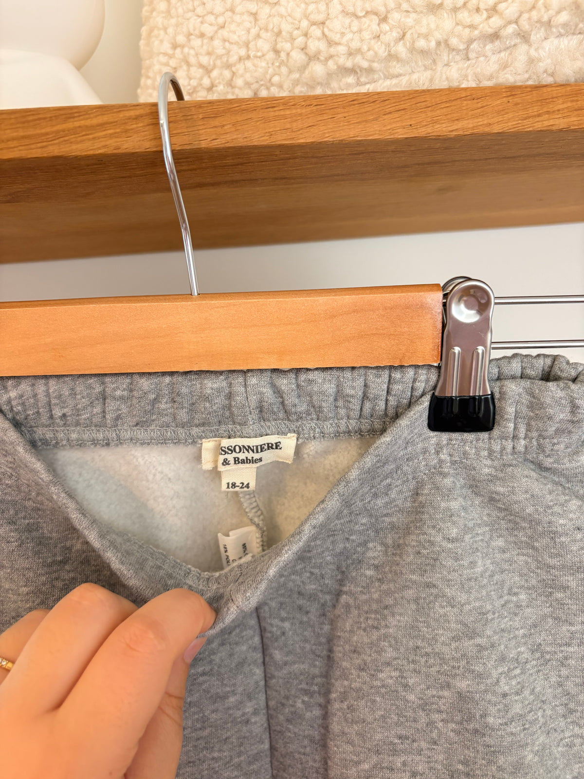 Buissoniere - trainingsbroek grijs - 18/24M