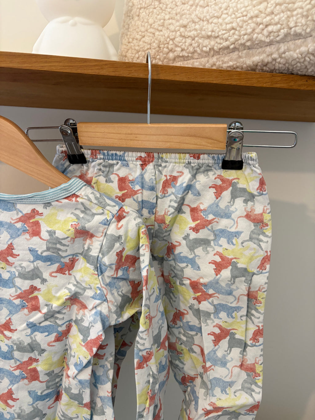 Petit Bateau - setje poezen - 5Y
