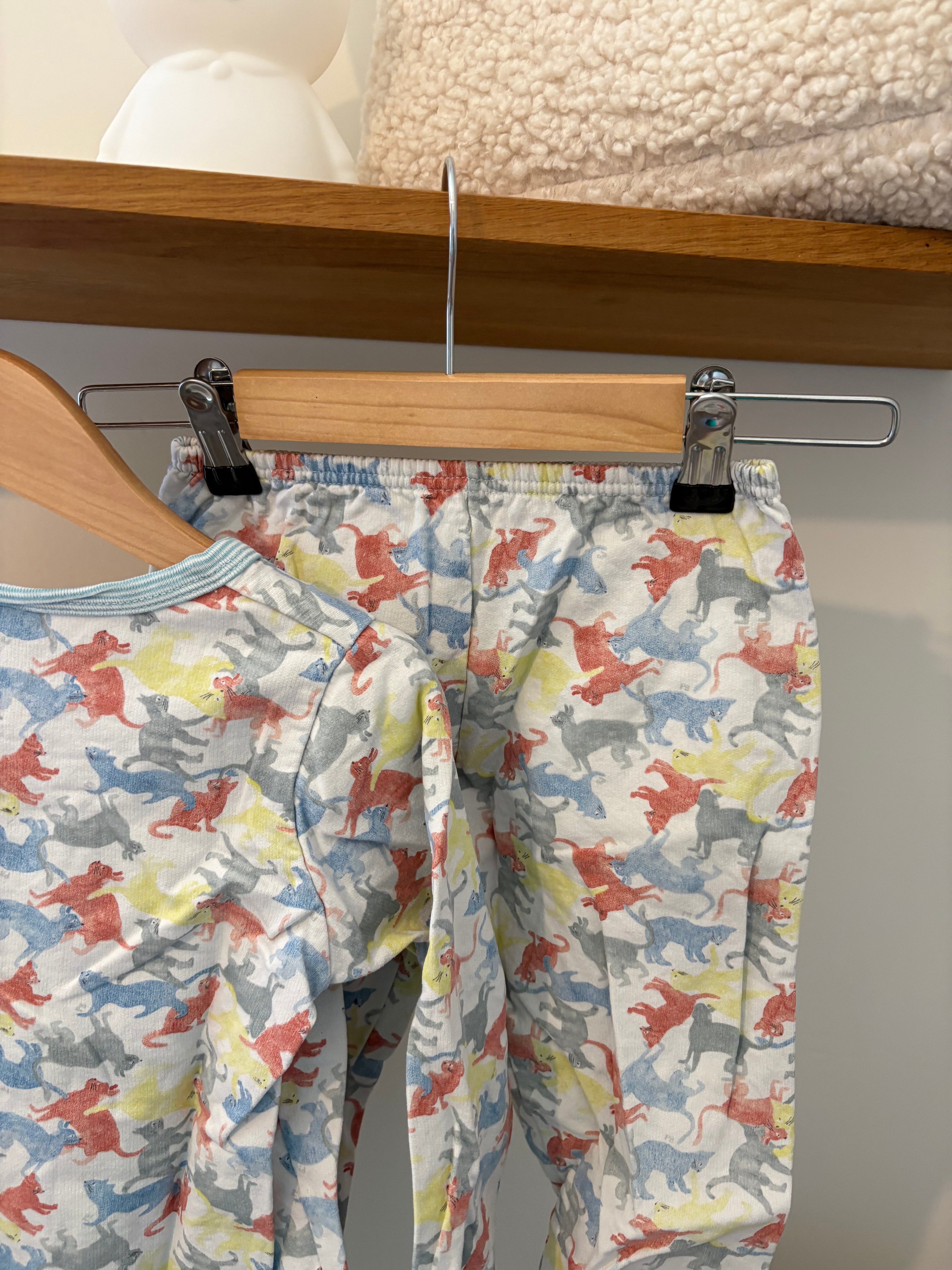 Petit Bateau - setje poezen - 5Y