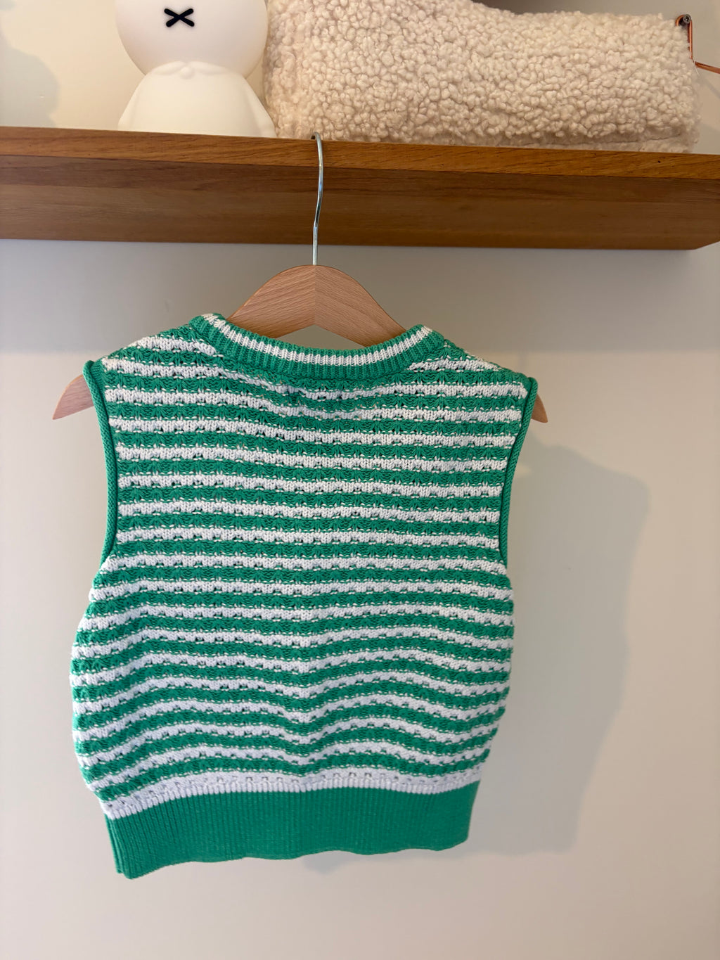 OVS- groene knit top - 6/7Y