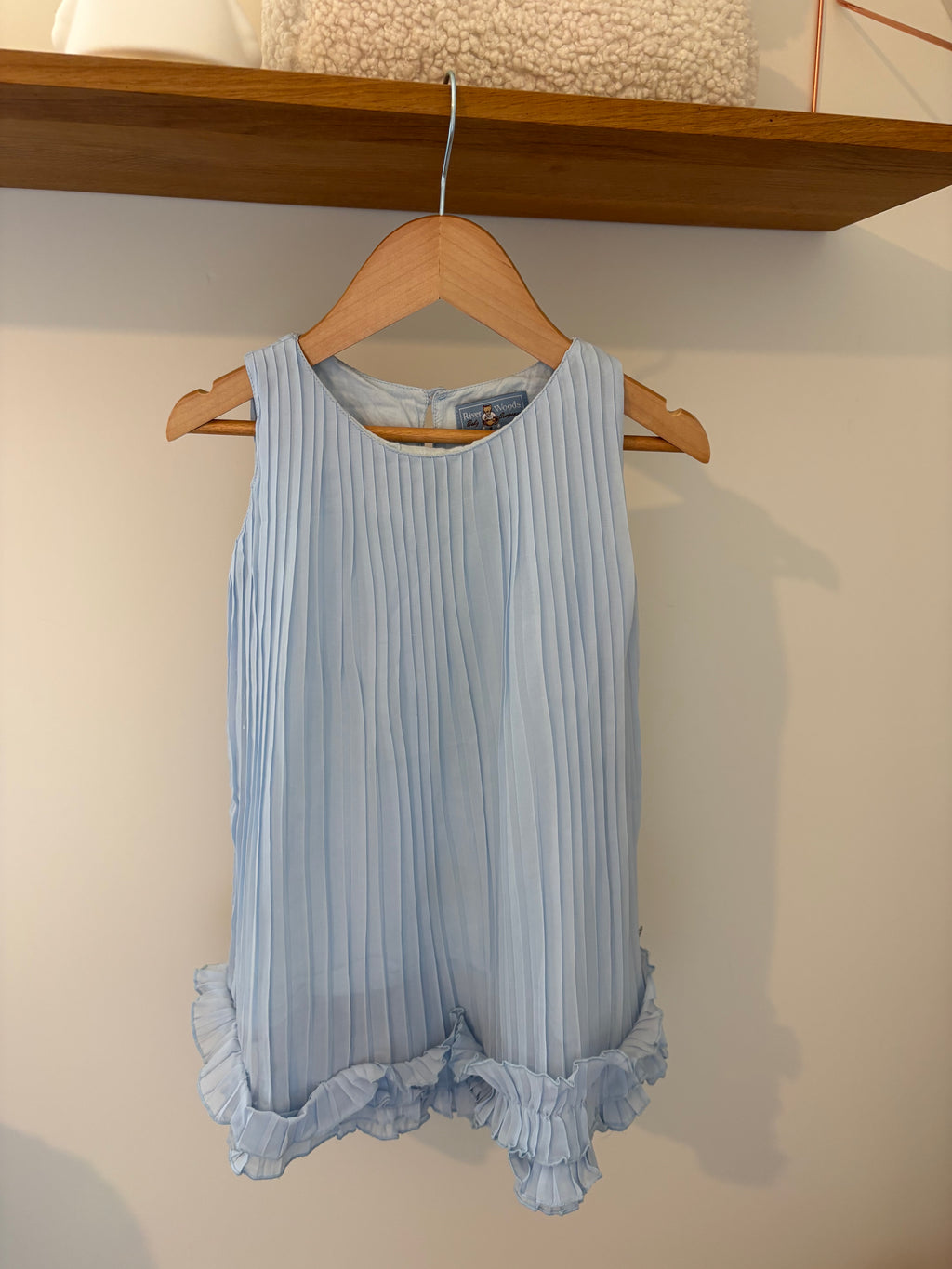 River Woods - blauw jurkje - 2Y