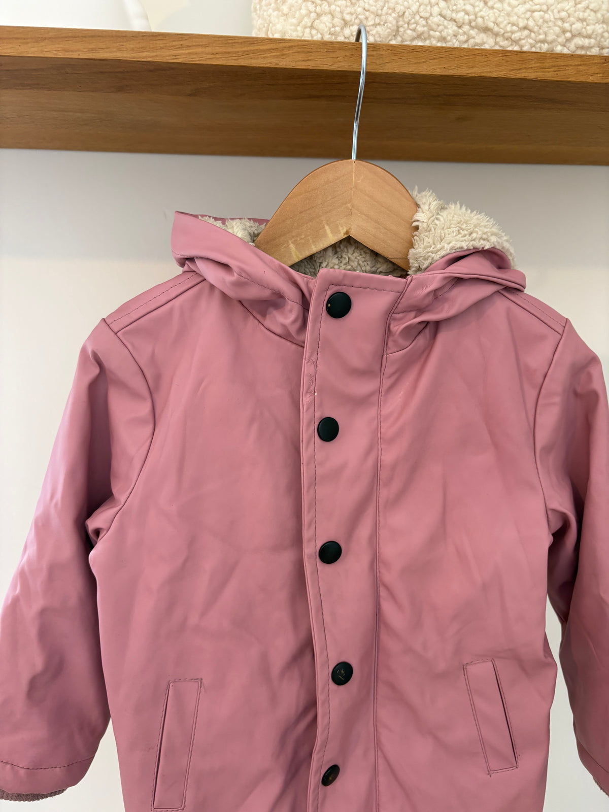Hema - regenjas roze - 86/92