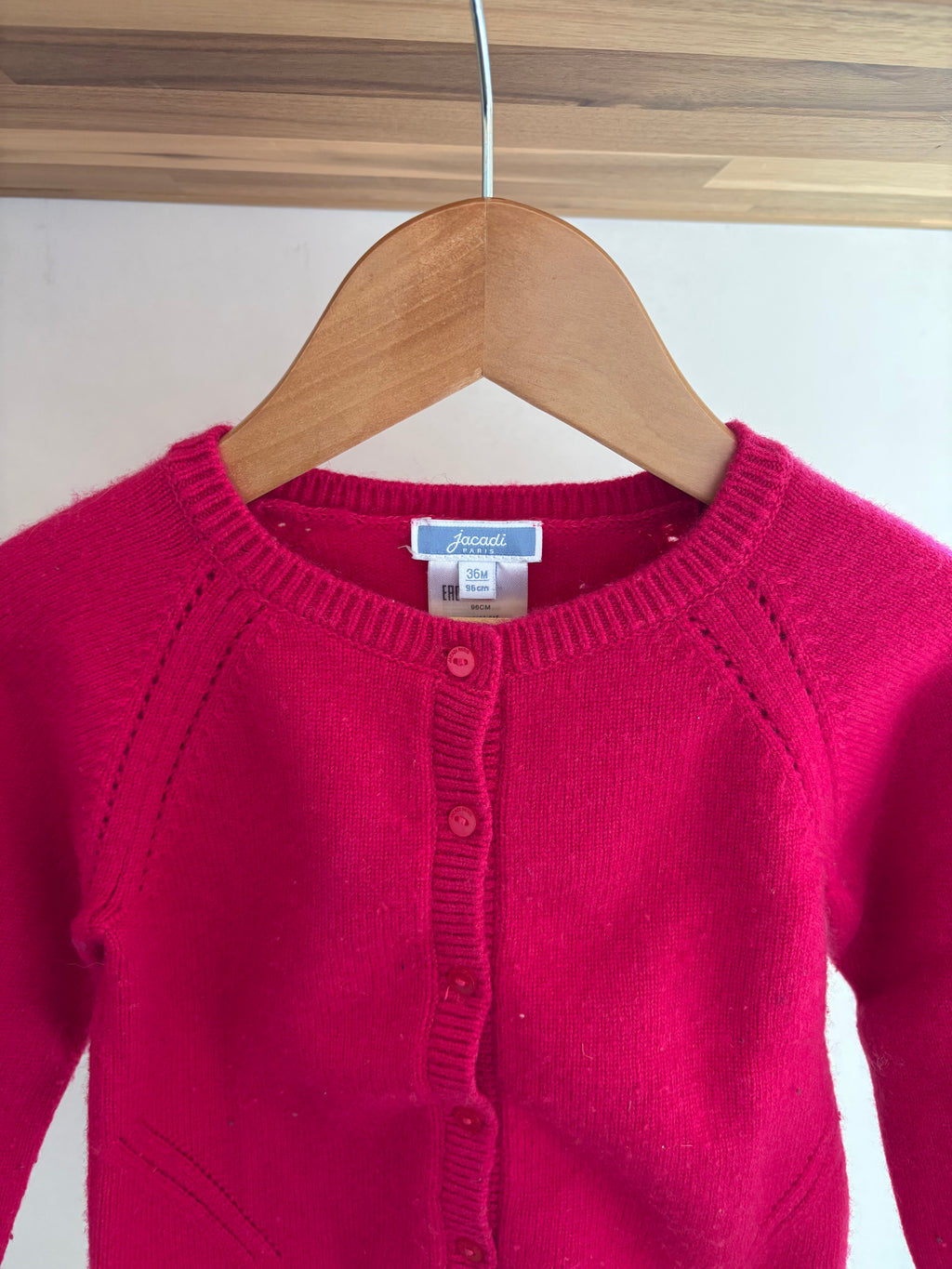 Jacadi - roze trui - 3Y