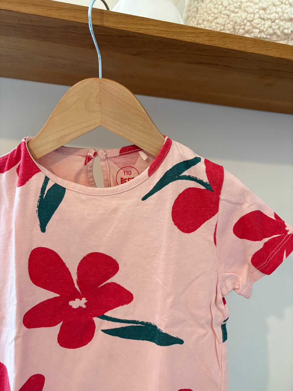 JBC - Tshirt bloemen - 110