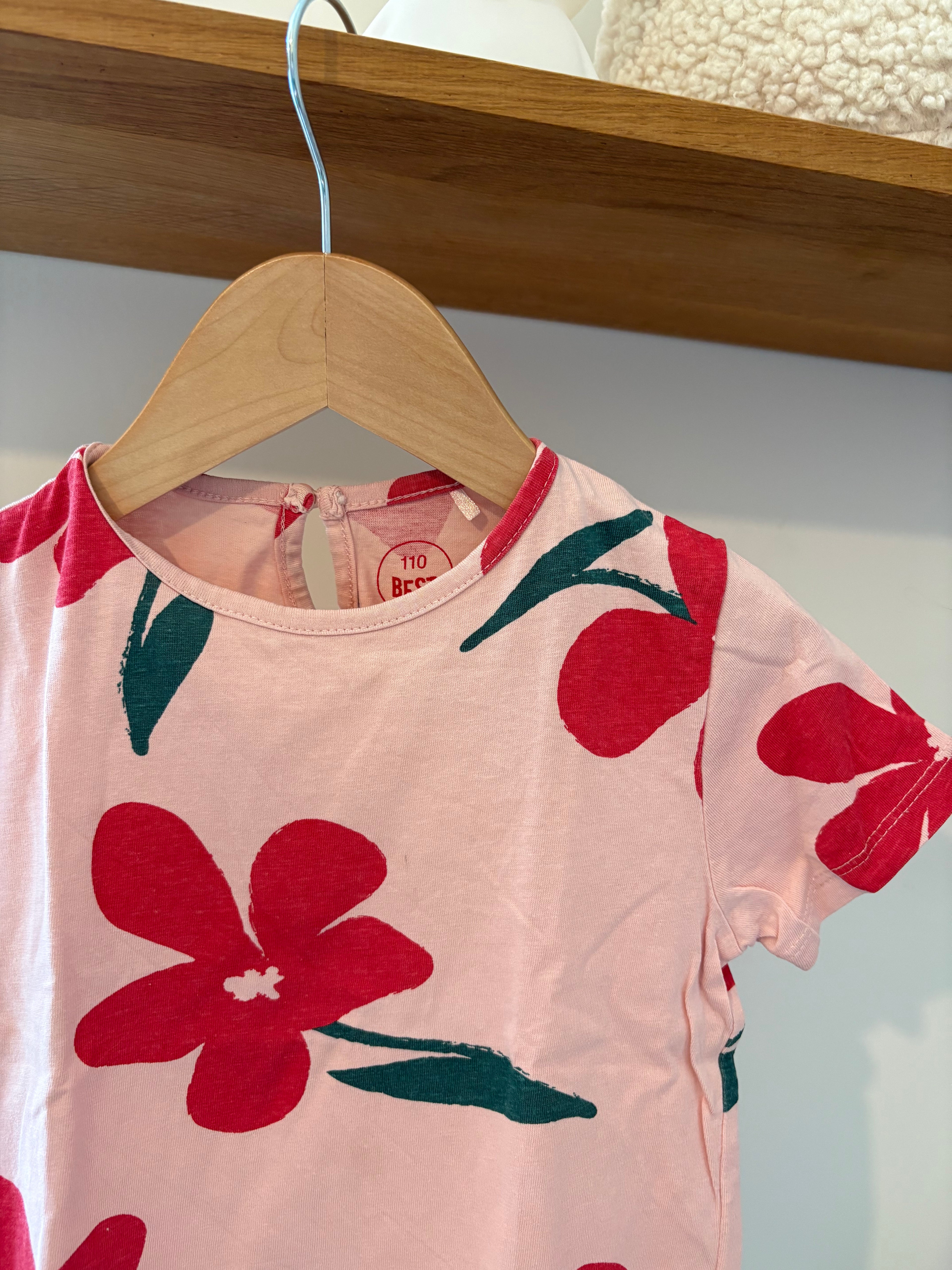 JBC - Tshirt bloemen - 110