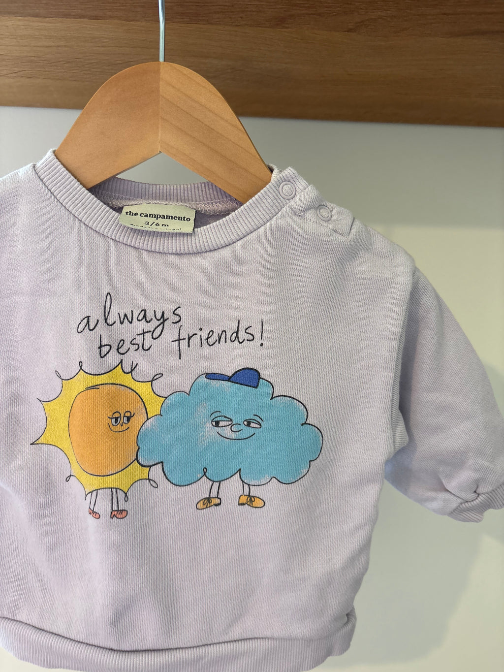 The Campamento - Sweatshirt 'Always best friends' - 6M