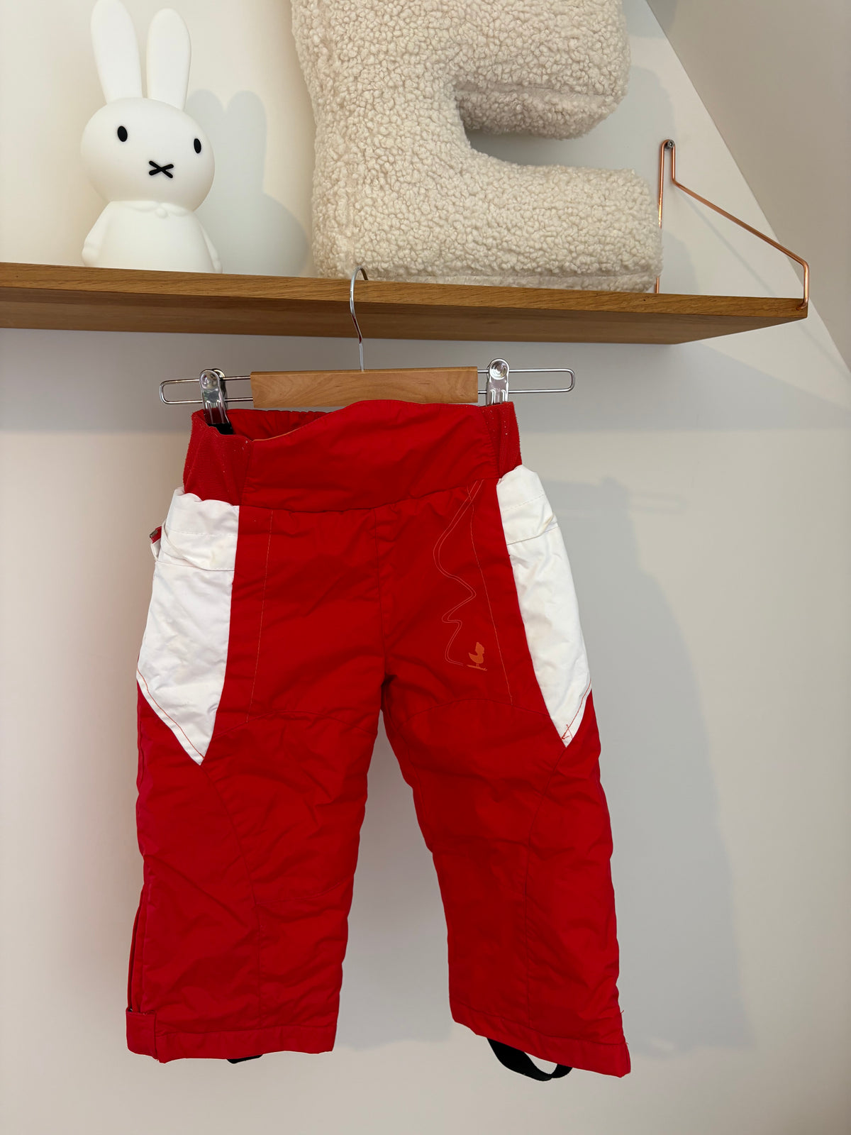 Wedze - skibroek rood - 2Y