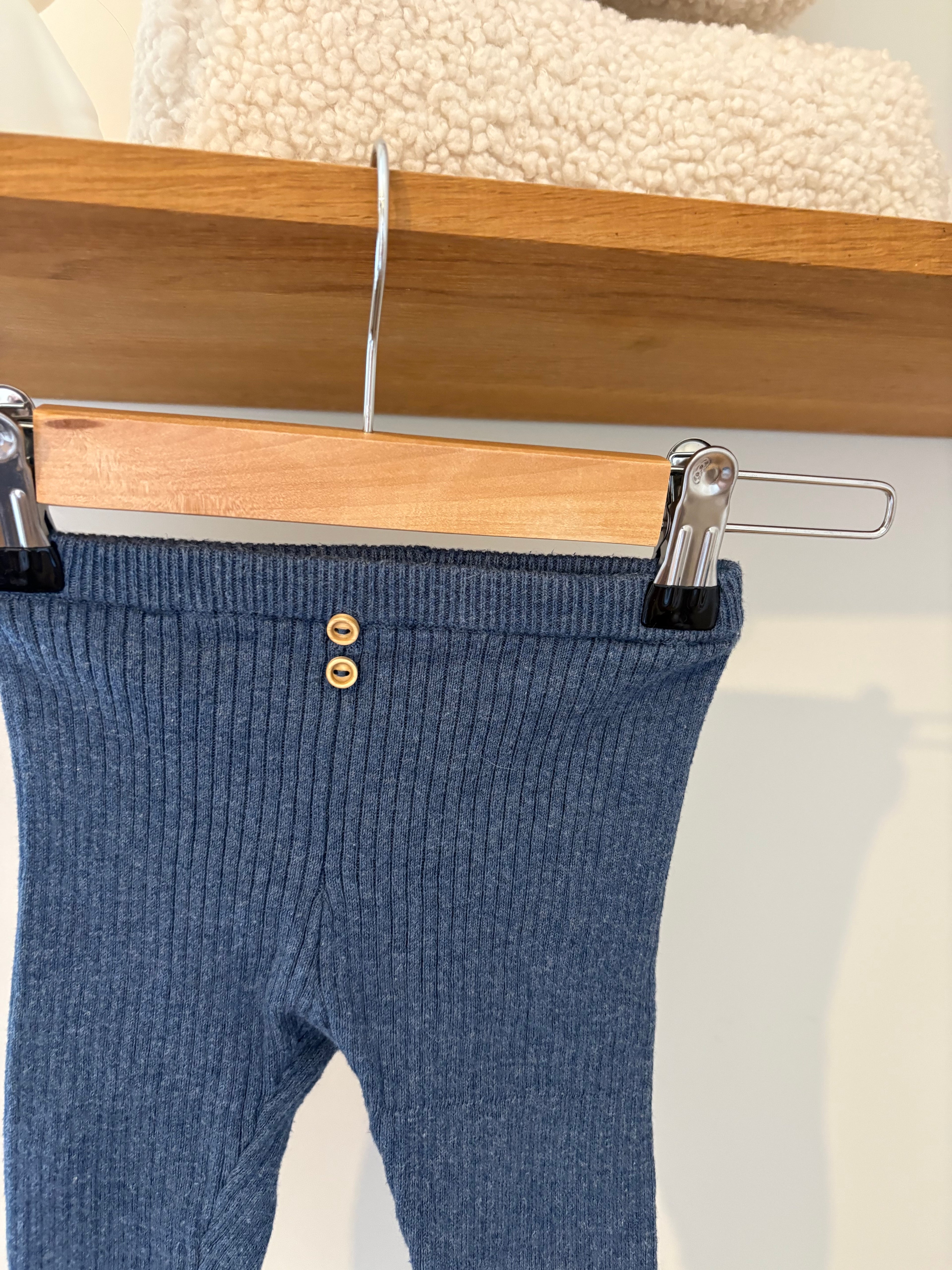 Zara - blauw broekje - 62