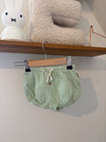 Hema - groen tetra shortje - 74