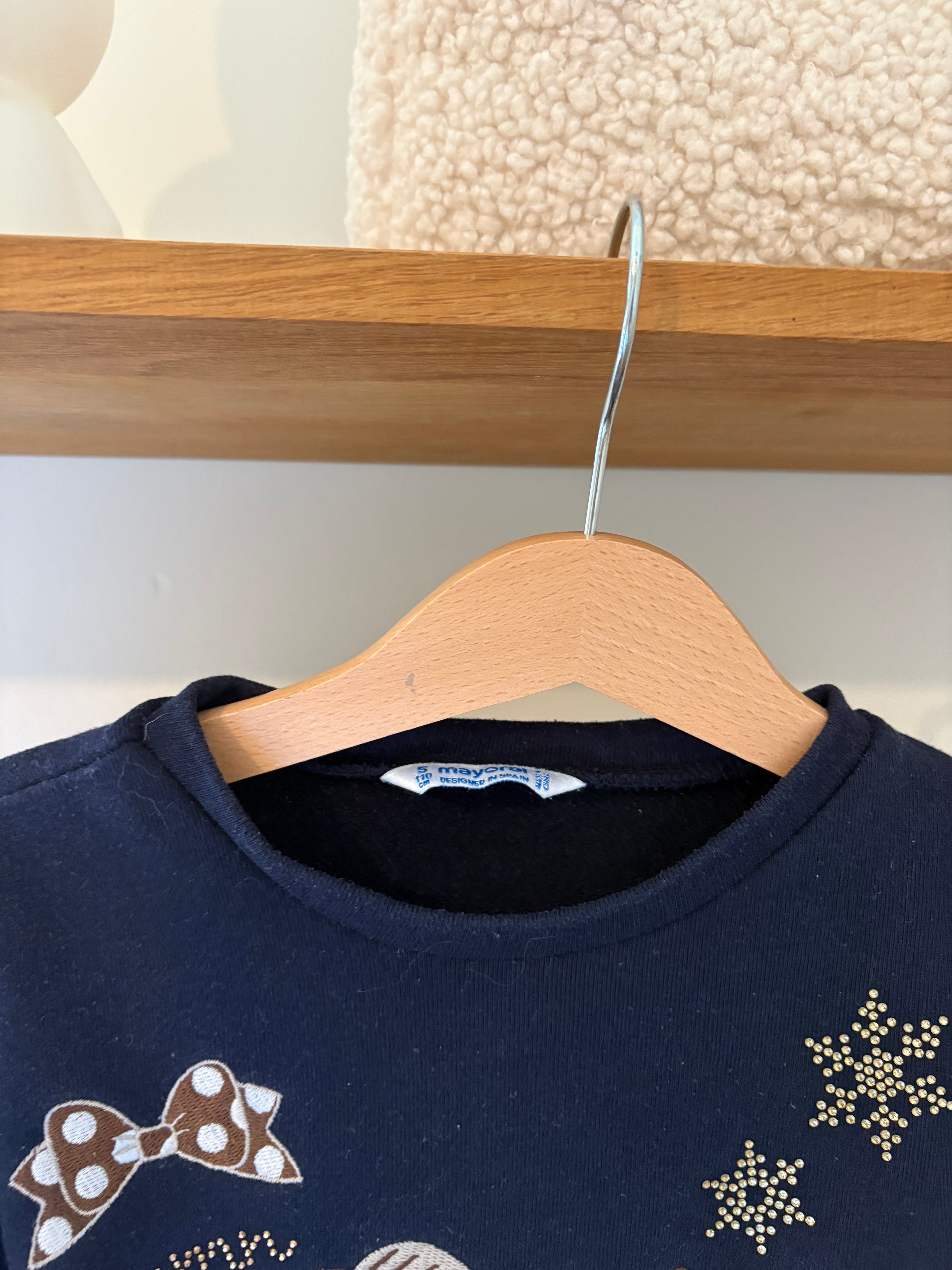 Mayoral - blauwe sweater -110