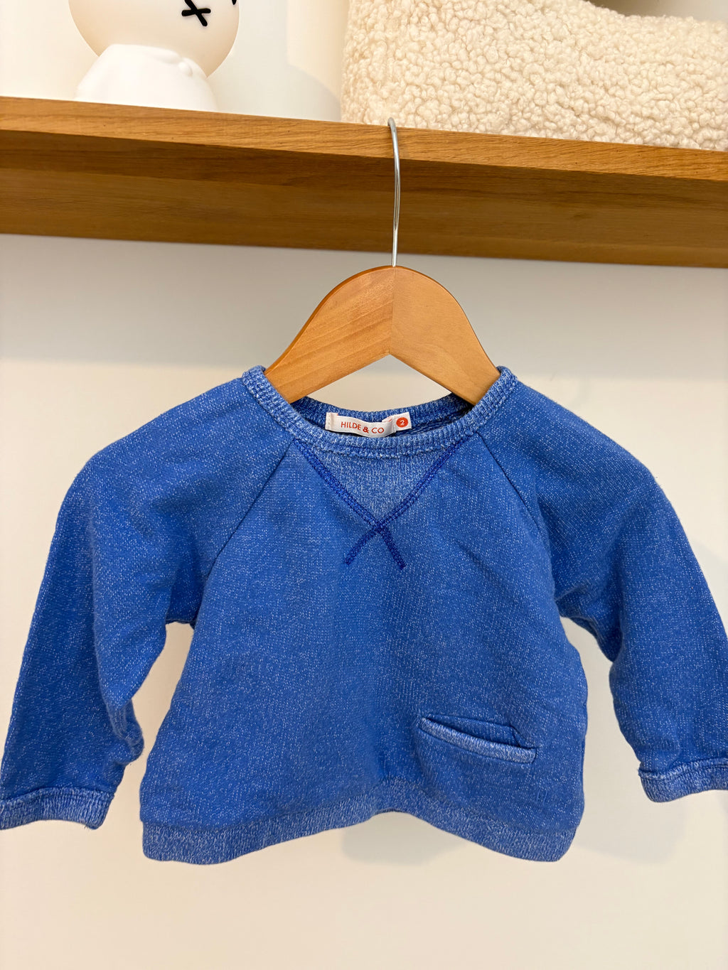 Hilde & Co - blauwe sweater - 2