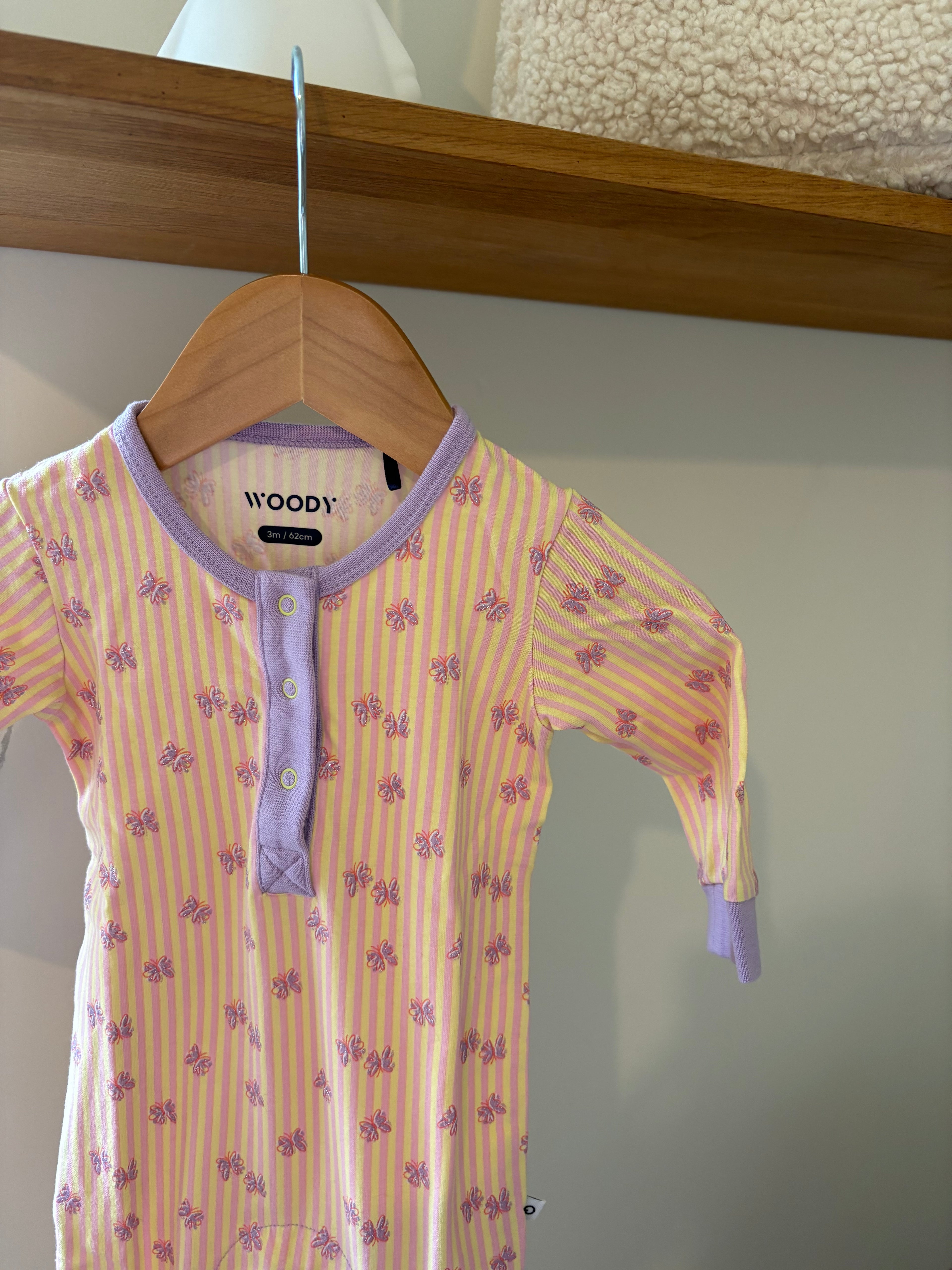 Woody - pyjama pakje lila - 3M