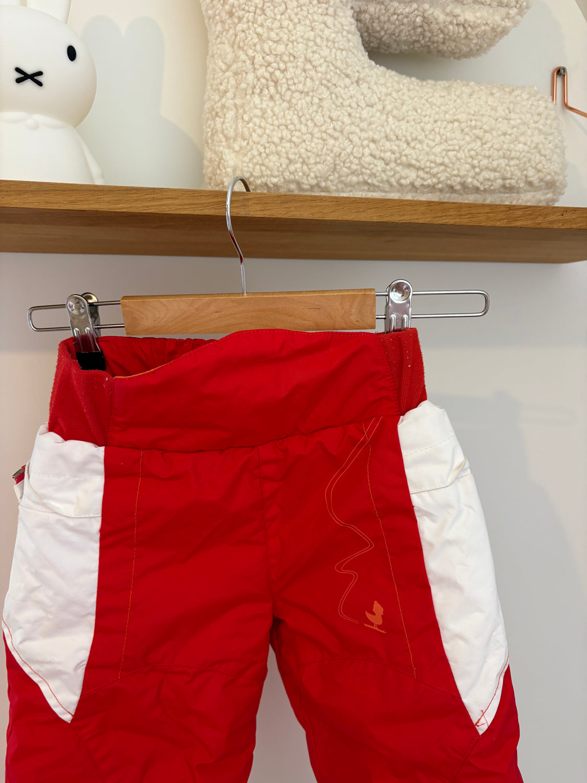 Wedze - skibroek rood - 2Y