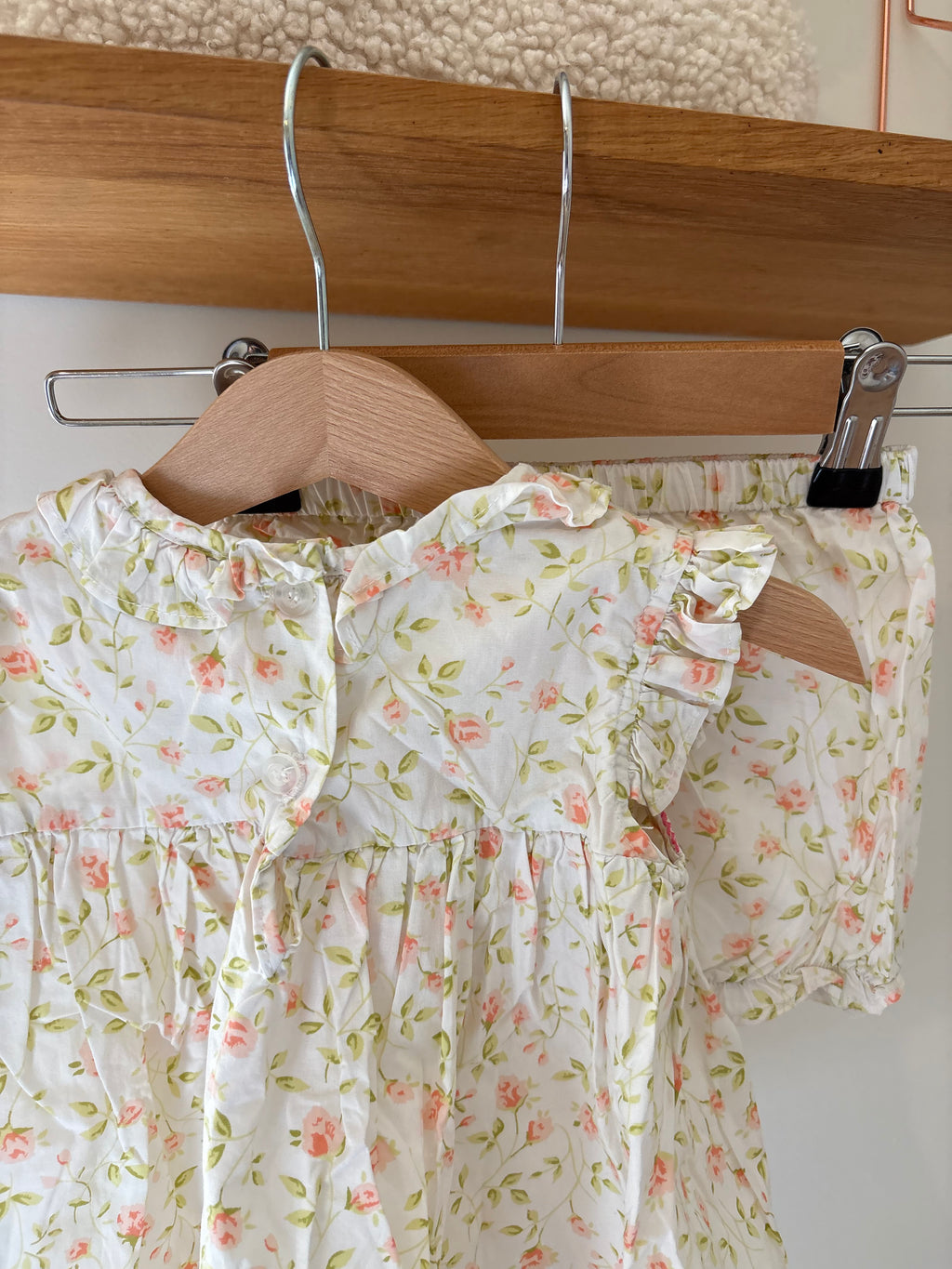 Aurora Royal - setje met bloomer - 12M