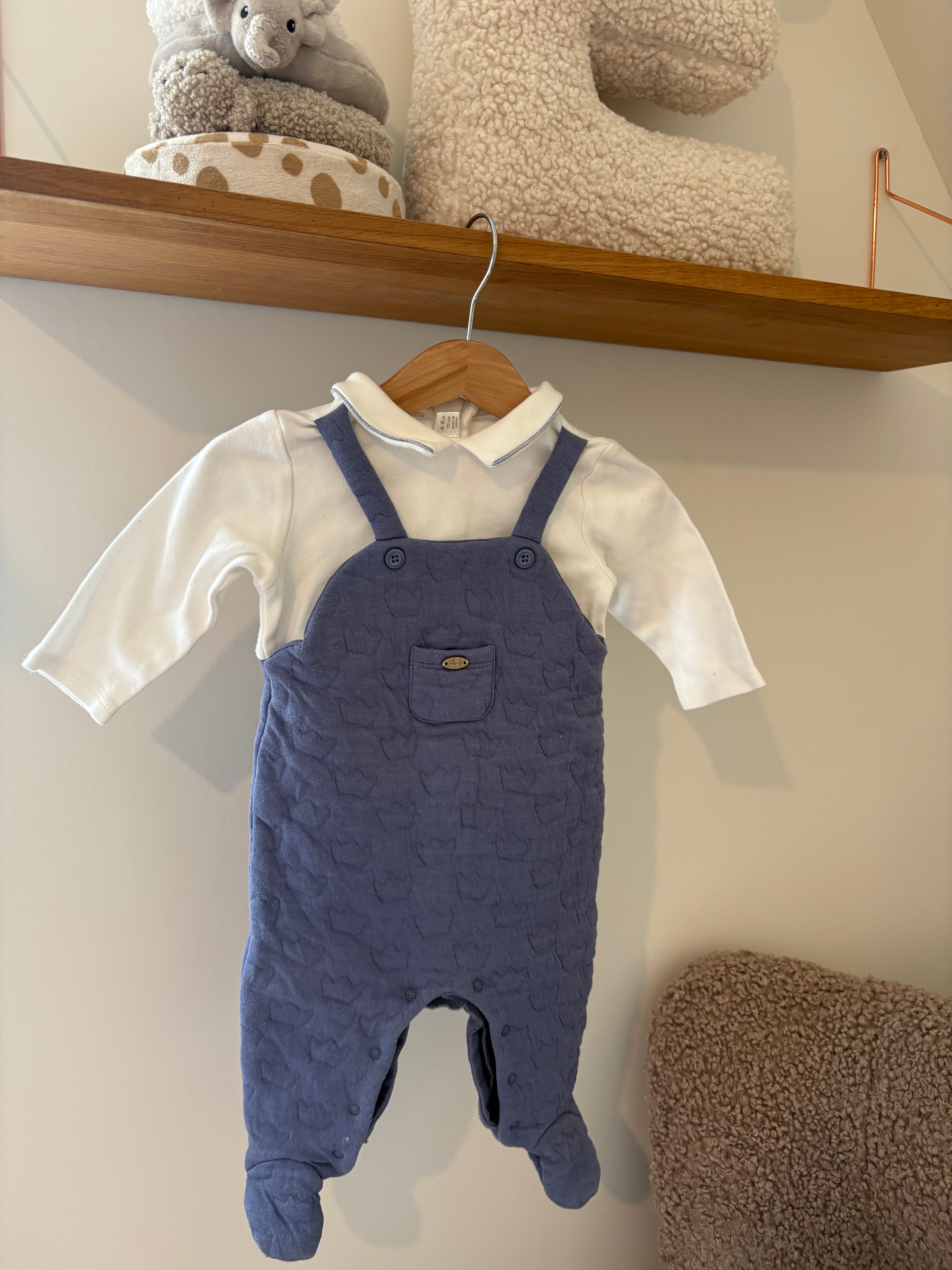 Mayoral - blauw boxpakje - 6M